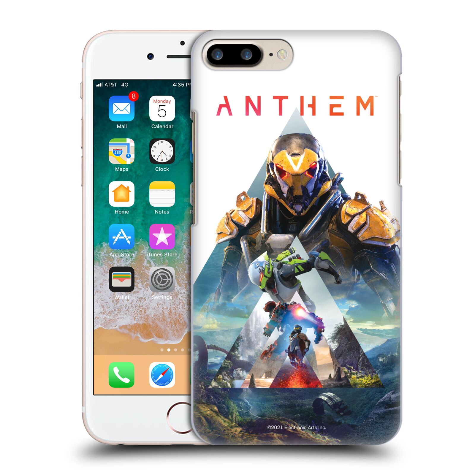 Zadní obal pro mobil Apple Iphone 7+ /  8+ - HEAD CASE - Anthem - Ranger