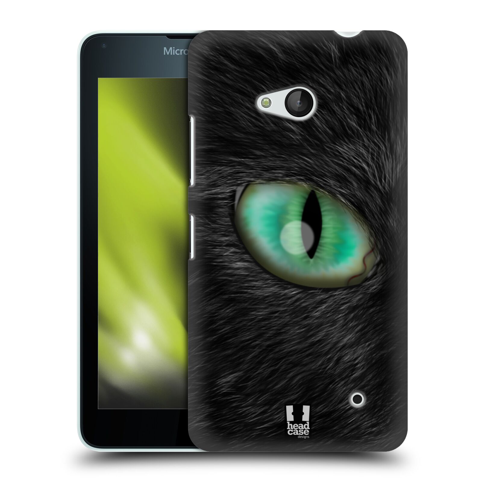 HEAD CASE plastový obal na mobil Nokia Lumia 640 vzor pohled zvířete oko kočka