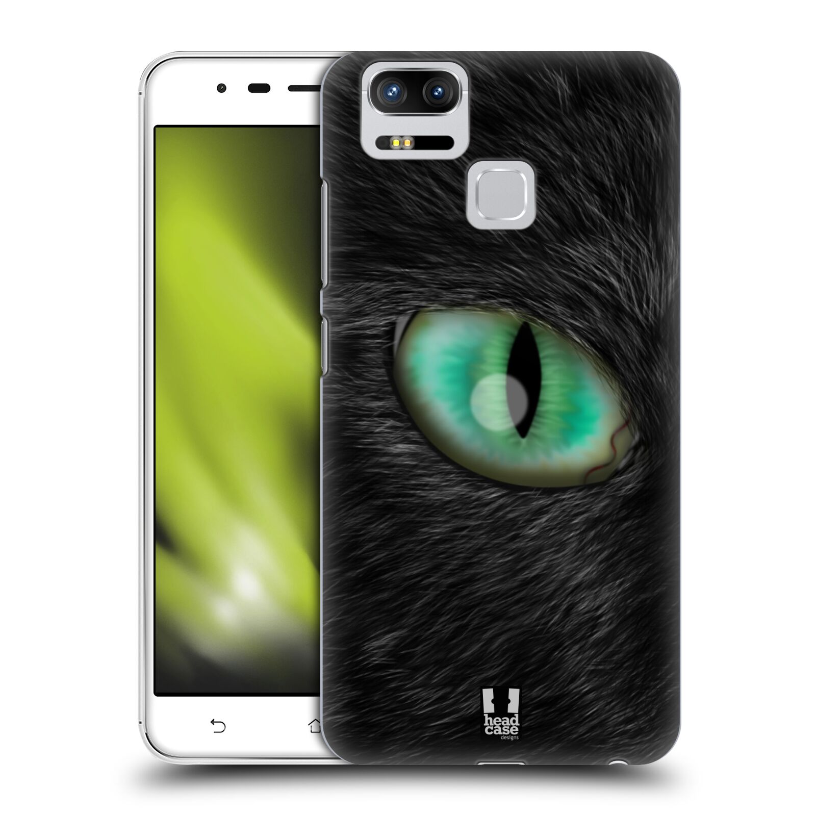 HEAD CASE plastový obal na mobil Asus Zenfone 3 Zoom ZE553KL vzor pohled zvířete oko kočka