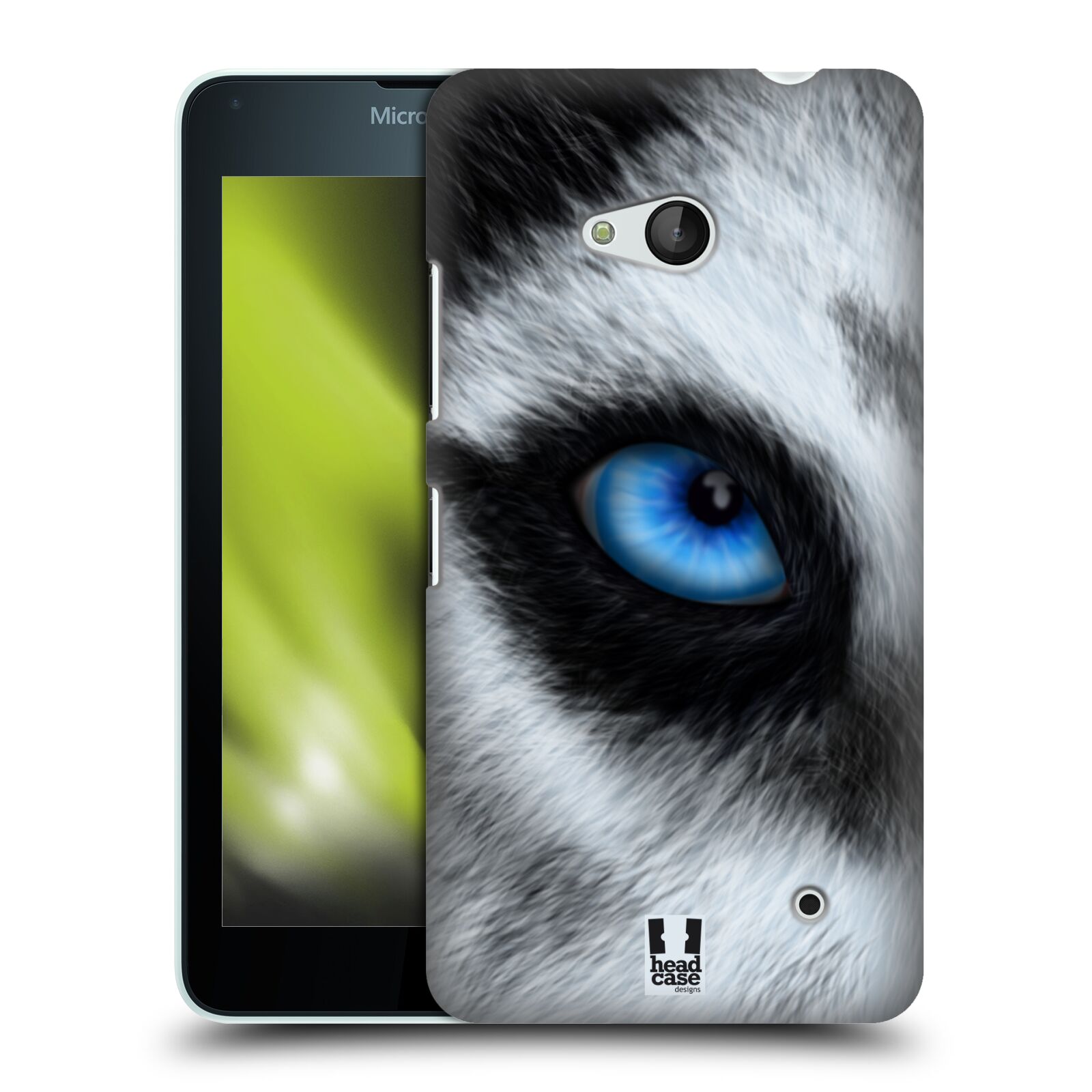 HEAD CASE plastový obal na mobil Nokia Lumia 640 vzor pohled zvířete oko pes husky