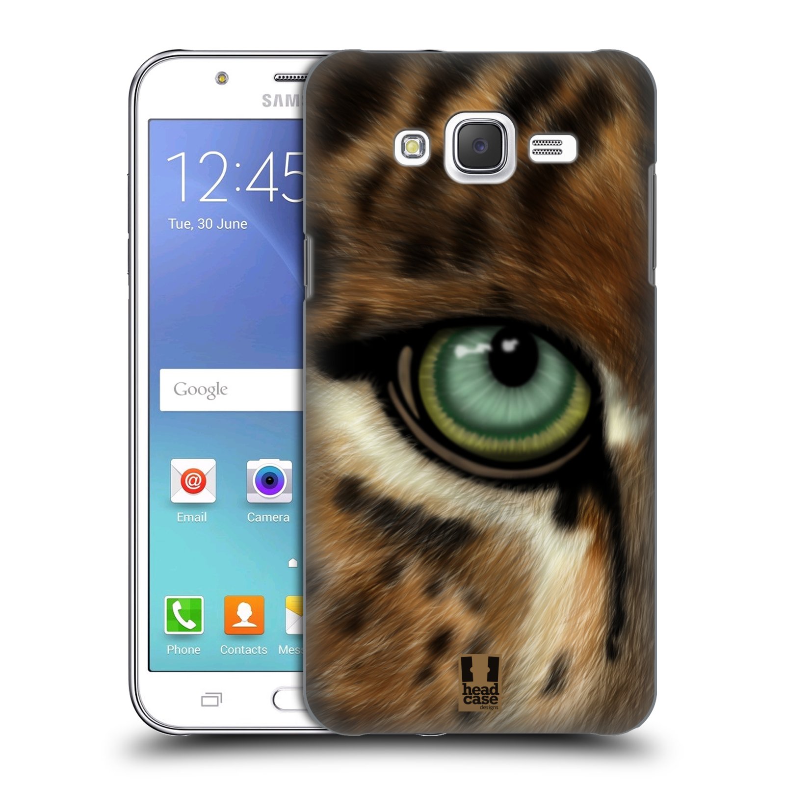 HEAD CASE plastový obal na mobil SAMSUNG Galaxy J5, J500 vzor pohled zvířete oko leopard