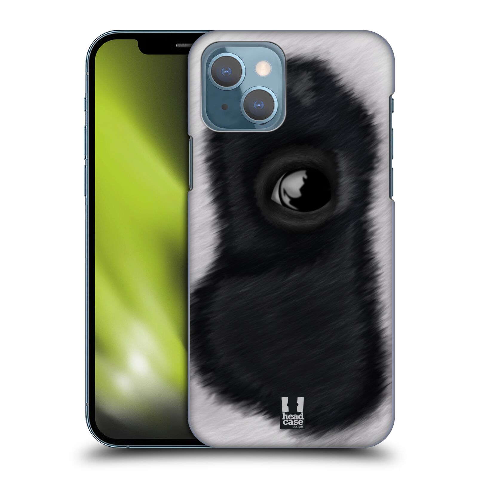 Plastový obal HEAD CASE na mobil Apple Iphone 13 vzor pohled zvířete oko panda