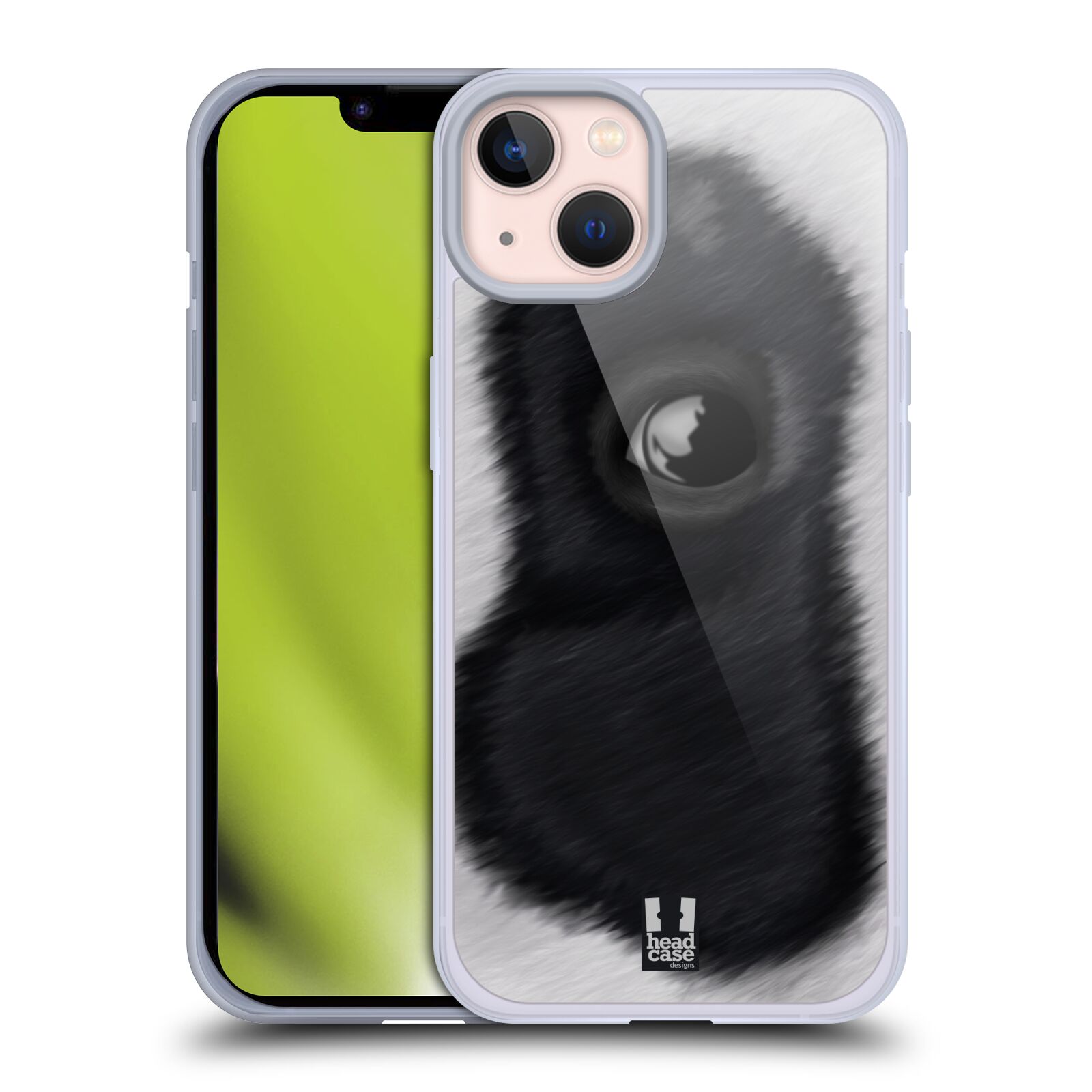 Plastový obal HEAD CASE na mobil Apple Iphone 13 vzor pohled zvířete oko panda