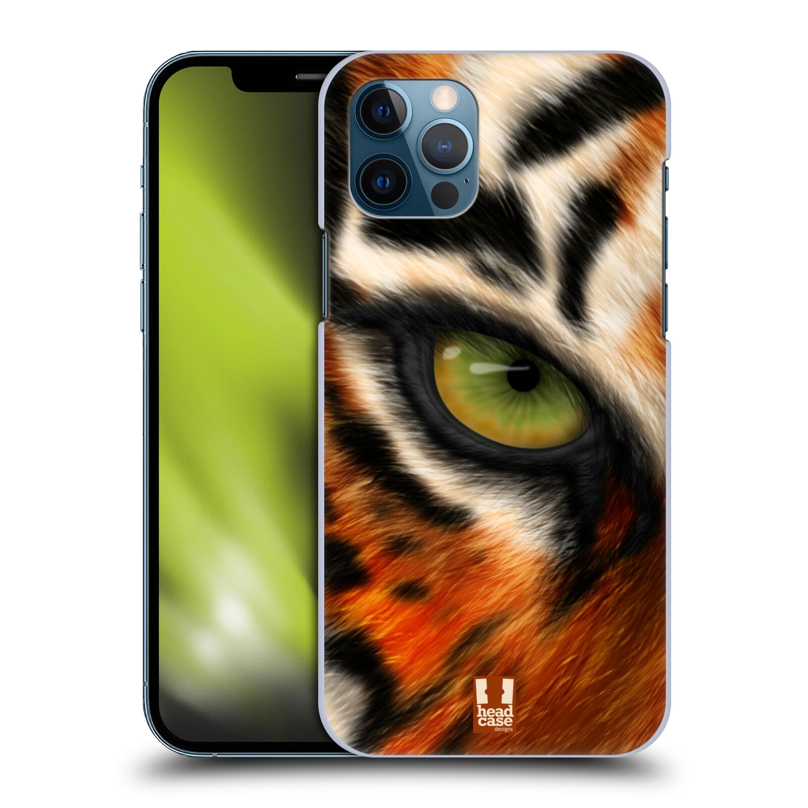 HEAD CASE plastový obal na mobil Apple Iphone 12 / Iphone 12 PRO vzor pohled zvířete oko tygr