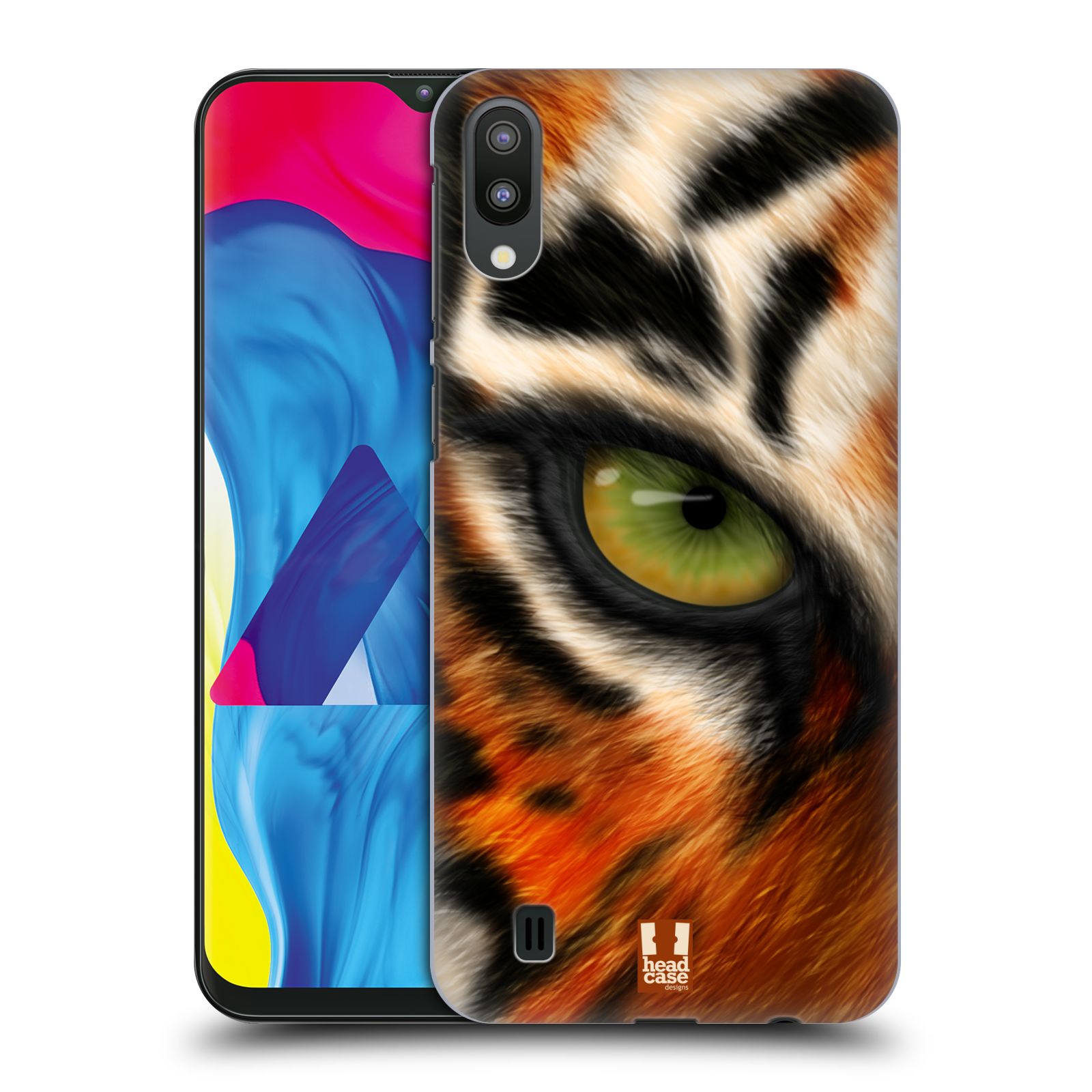 Plastový obal HEAD CASE na mobil Samsung Galaxy M10 vzor pohled zvířete oko tygr