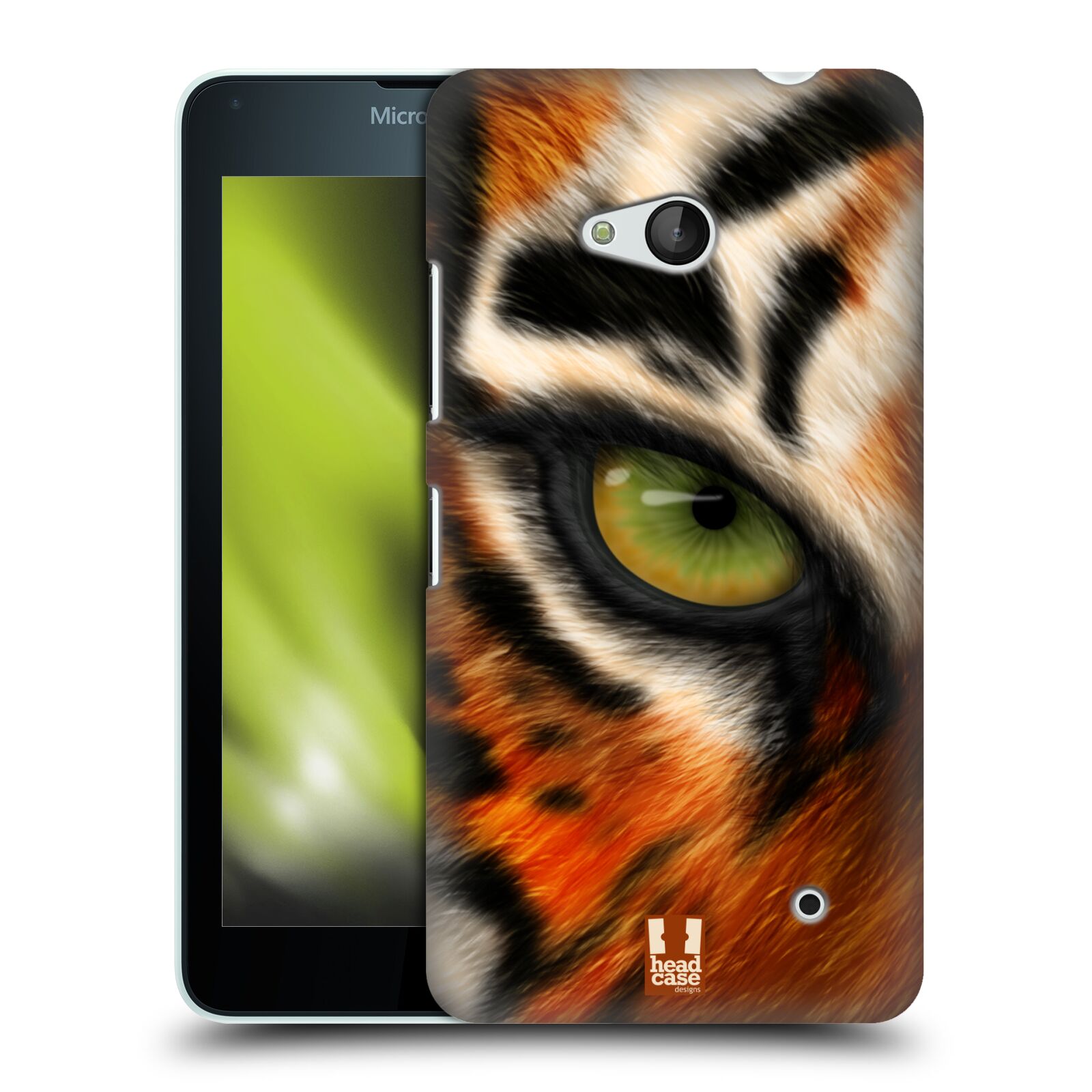 HEAD CASE plastový obal na mobil Nokia Lumia 640 vzor pohled zvířete oko tygr