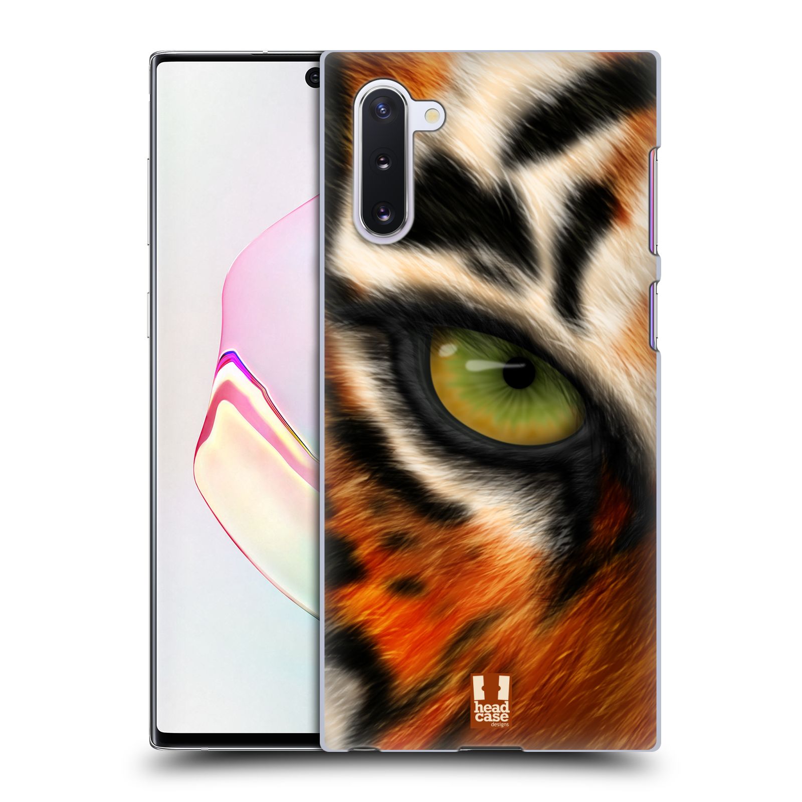 Pouzdro na mobil Samsung Galaxy Note 10 - HEAD CASE - vzor pohled zvířete oko tygr
