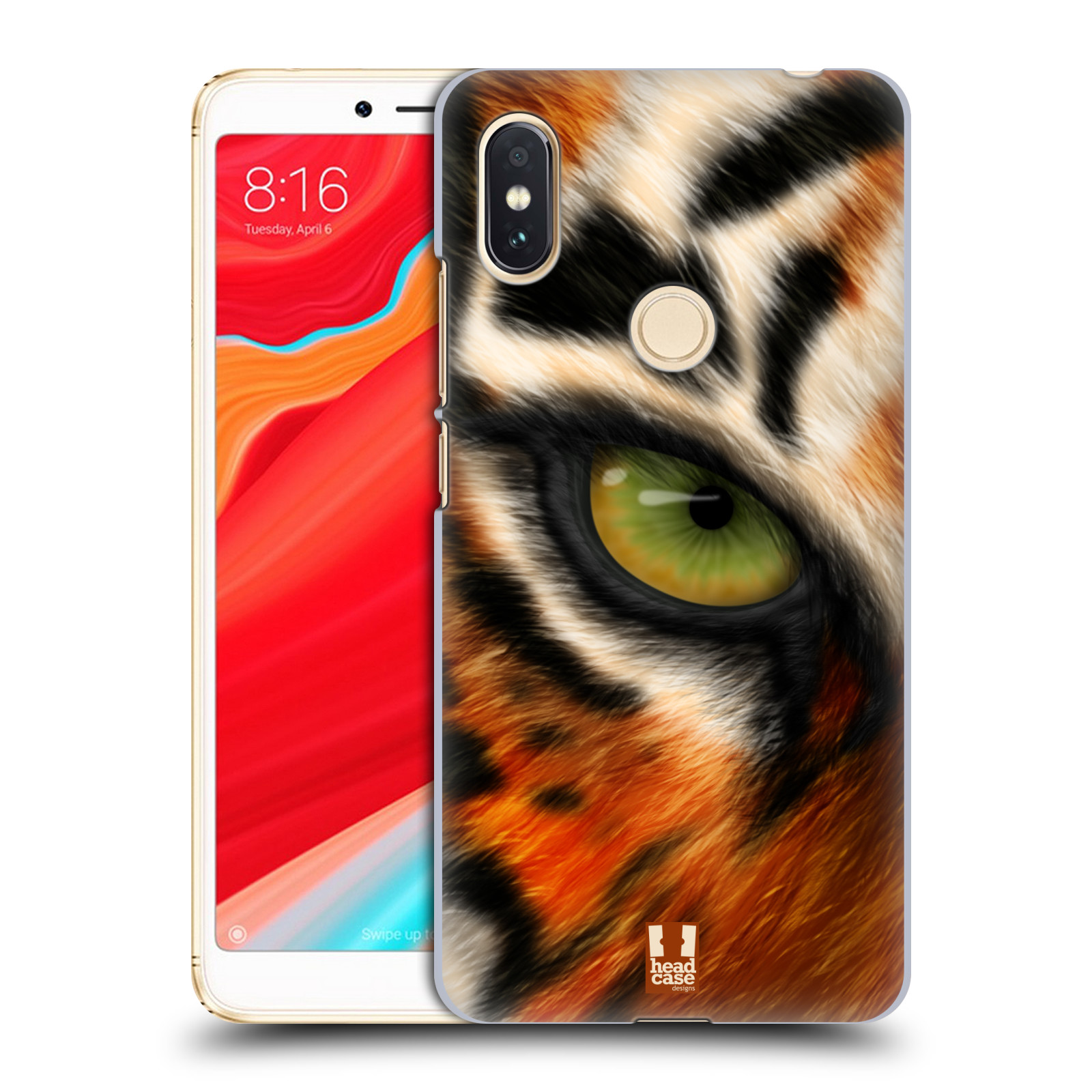 HEAD CASE plastový obal na mobil Xiaomi Redmi S2 vzor pohled zvířete oko tygr