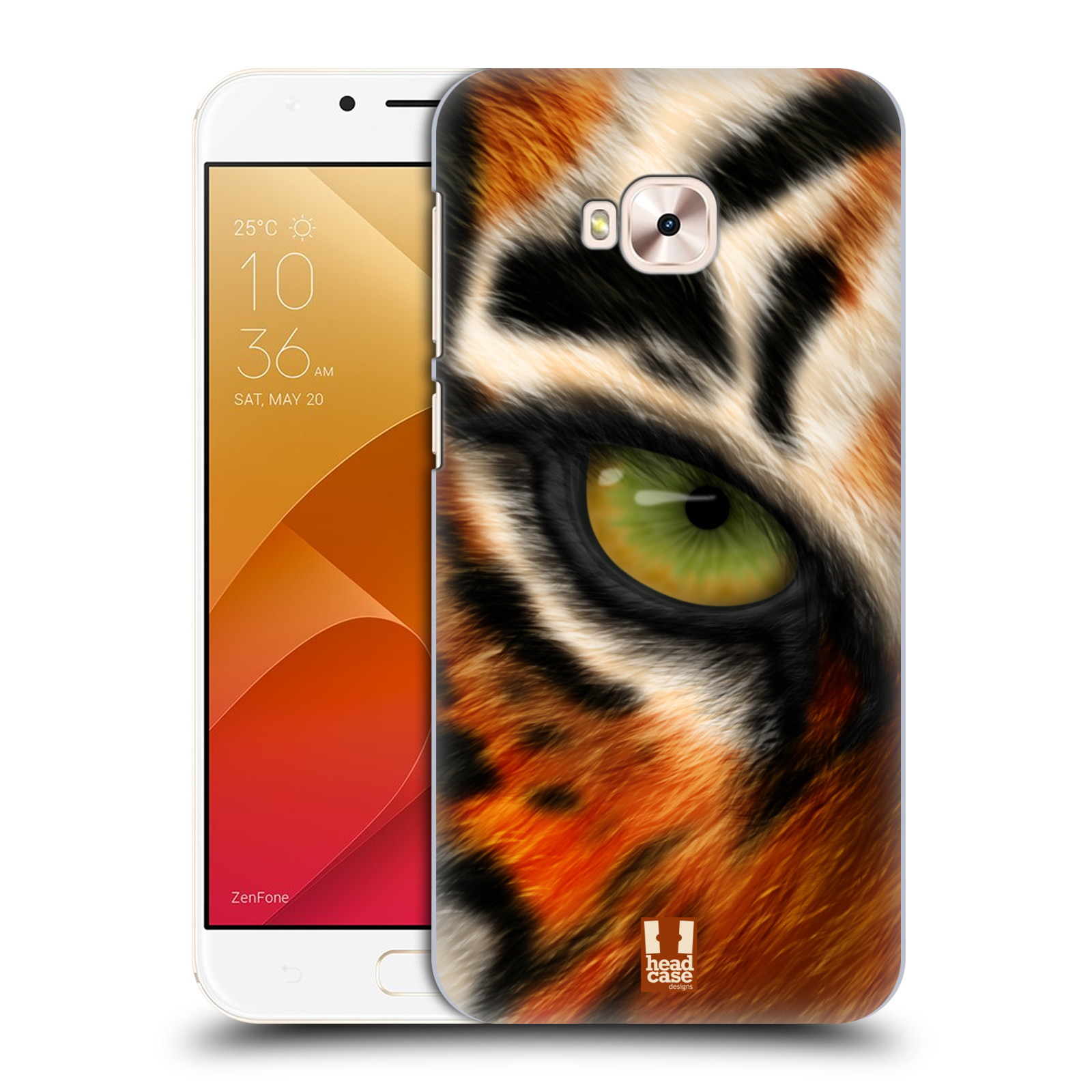 HEAD CASE plastový obal na mobil Asus Zenfone 4 Selfie Pro ZD552KL vzor pohled zvířete oko tygr