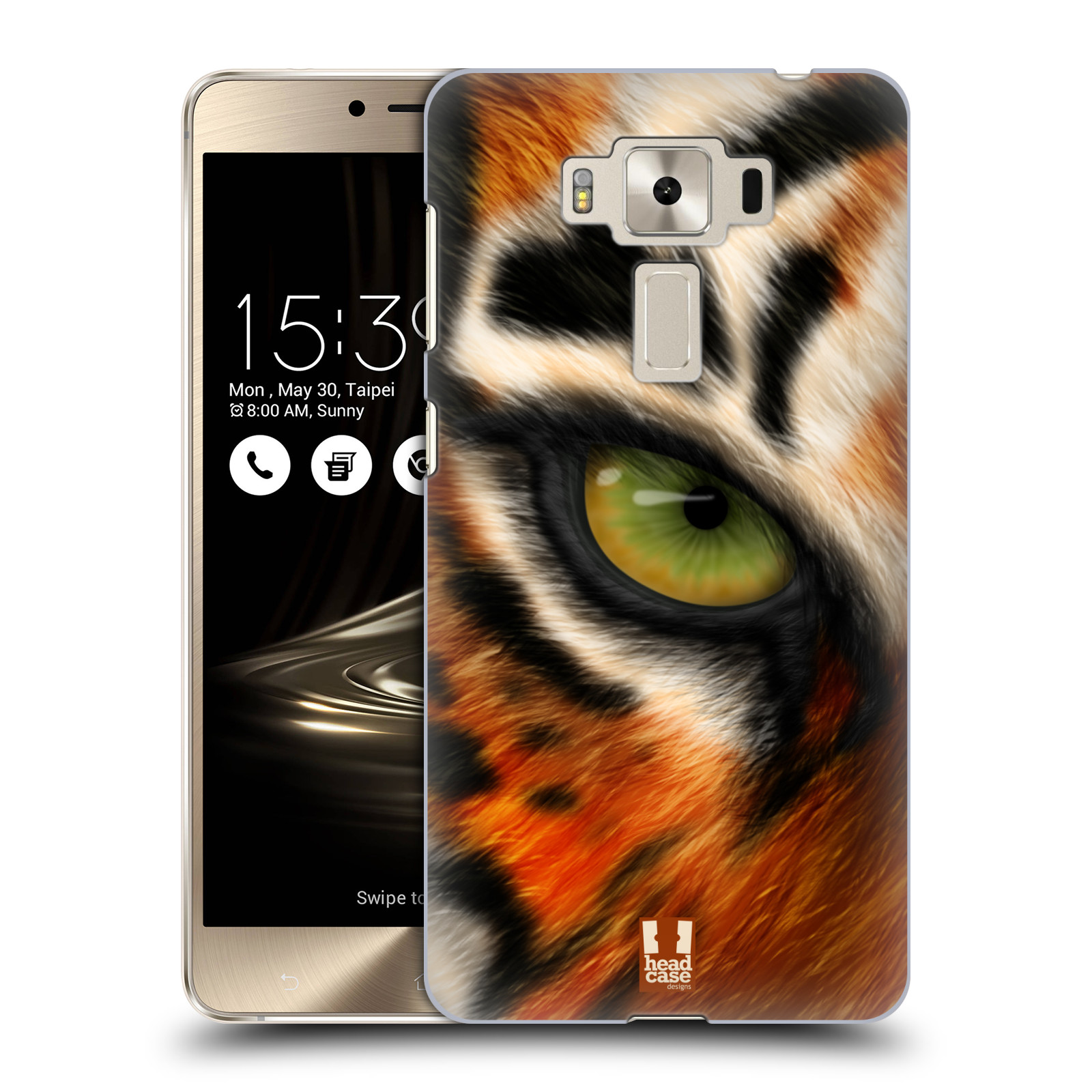 HEAD CASE plastový obal na mobil Asus Zenfone 3 DELUXE ZS550KL vzor pohled zvířete oko tygr