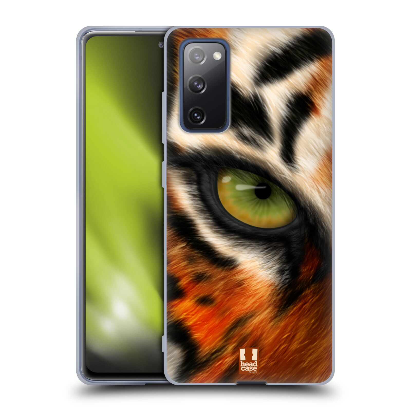 Plastový obal HEAD CASE na mobil Samsung Galaxy S20 FE / S20 FE 5G vzor pohled zvířete oko tygr
