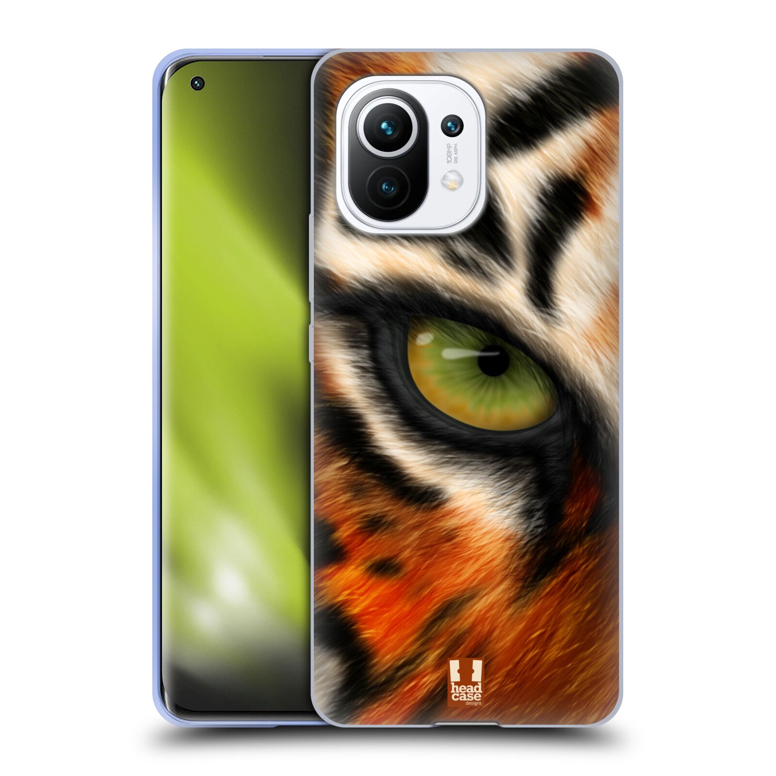 Plastový obal HEAD CASE na mobil Xiaomi Mi 11 vzor pohled zvířete oko tygr