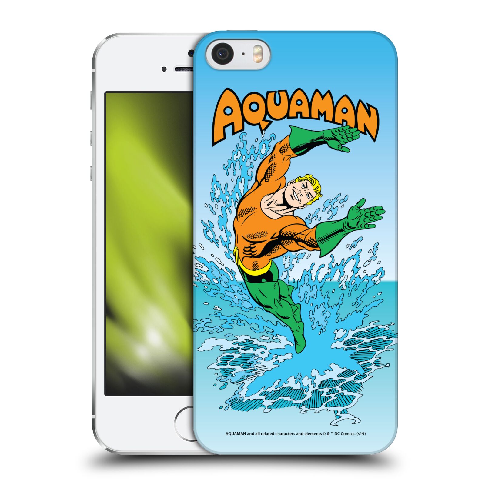 Zadní obal pro mobil Apple Iphone 5/5S/SE 2015 - HEAD CASE - Aquaman