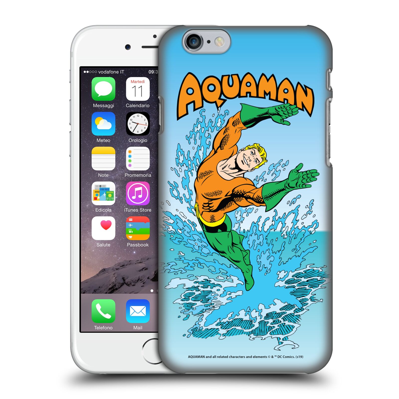 Zadní obal pro mobil Apple Iphone 6/6S - HEAD CASE - Aquaman