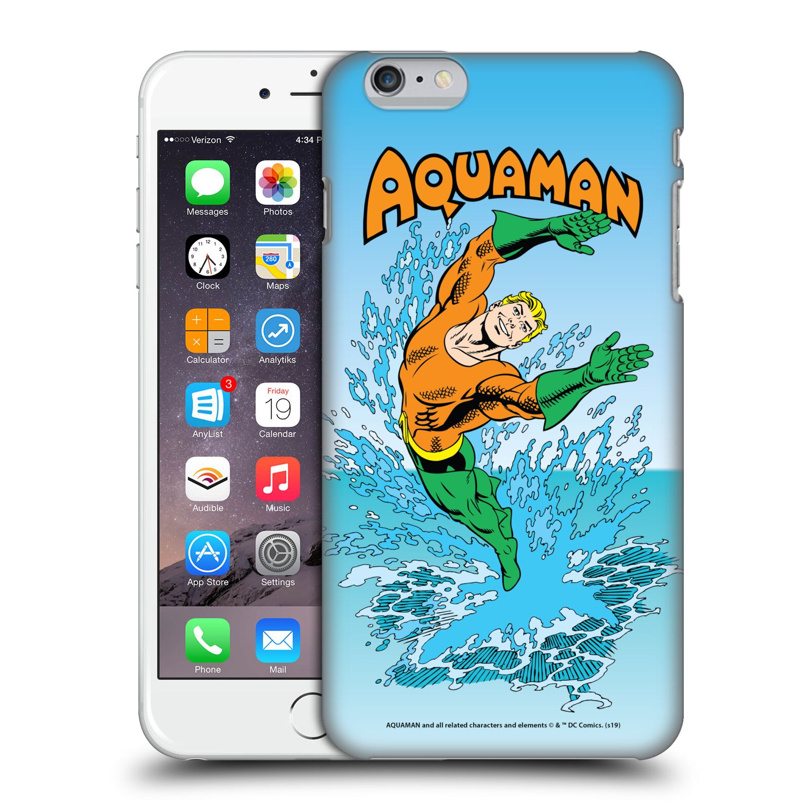 Zadní obal pro mobil Apple Iphone 6 PLUS / 6S PLUS - HEAD CASE - Aquaman