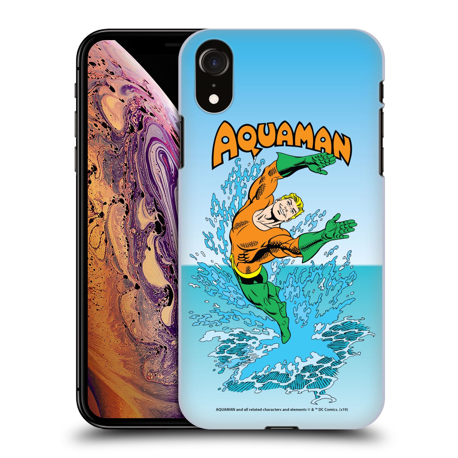Zadní obal pro mobil Apple Iphone XR - HEAD CASE - Aquaman