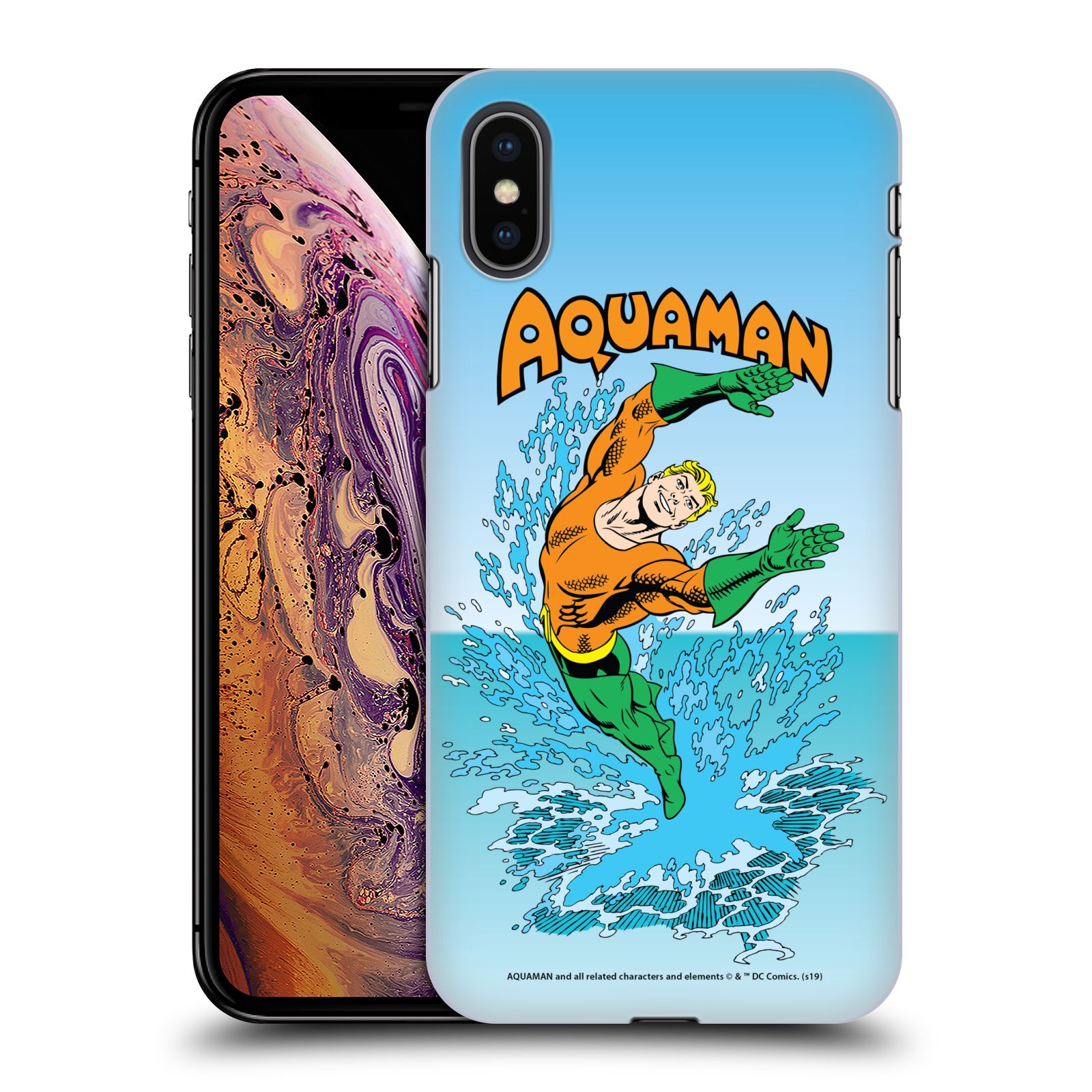 Zadní obal pro mobil Apple Iphone XS MAX - HEAD CASE - Aquaman