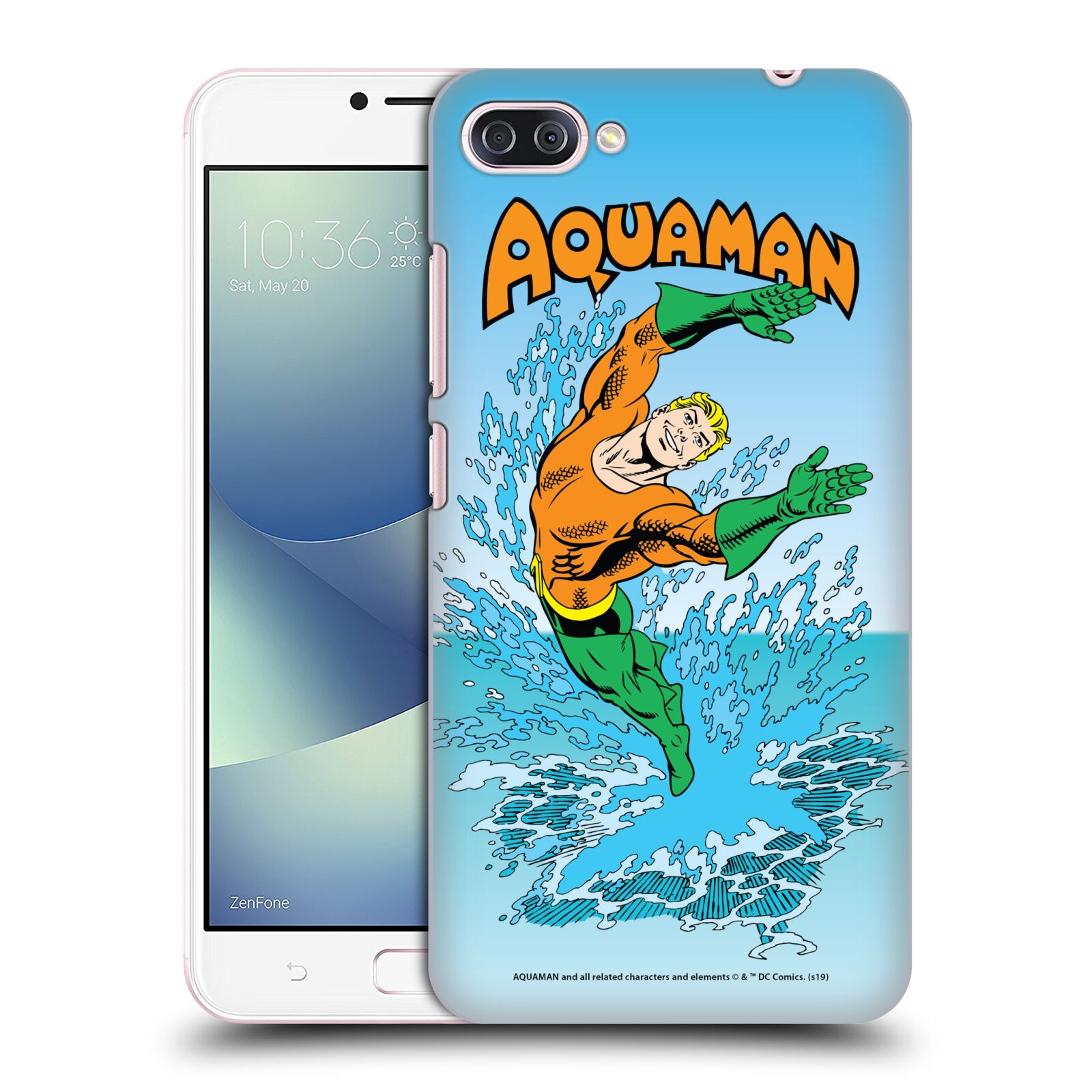Zadní obal pro mobil Asus Zenfone 4 MAX / 4 MAX PRO (ZC554KL) - HEAD CASE - Aquaman