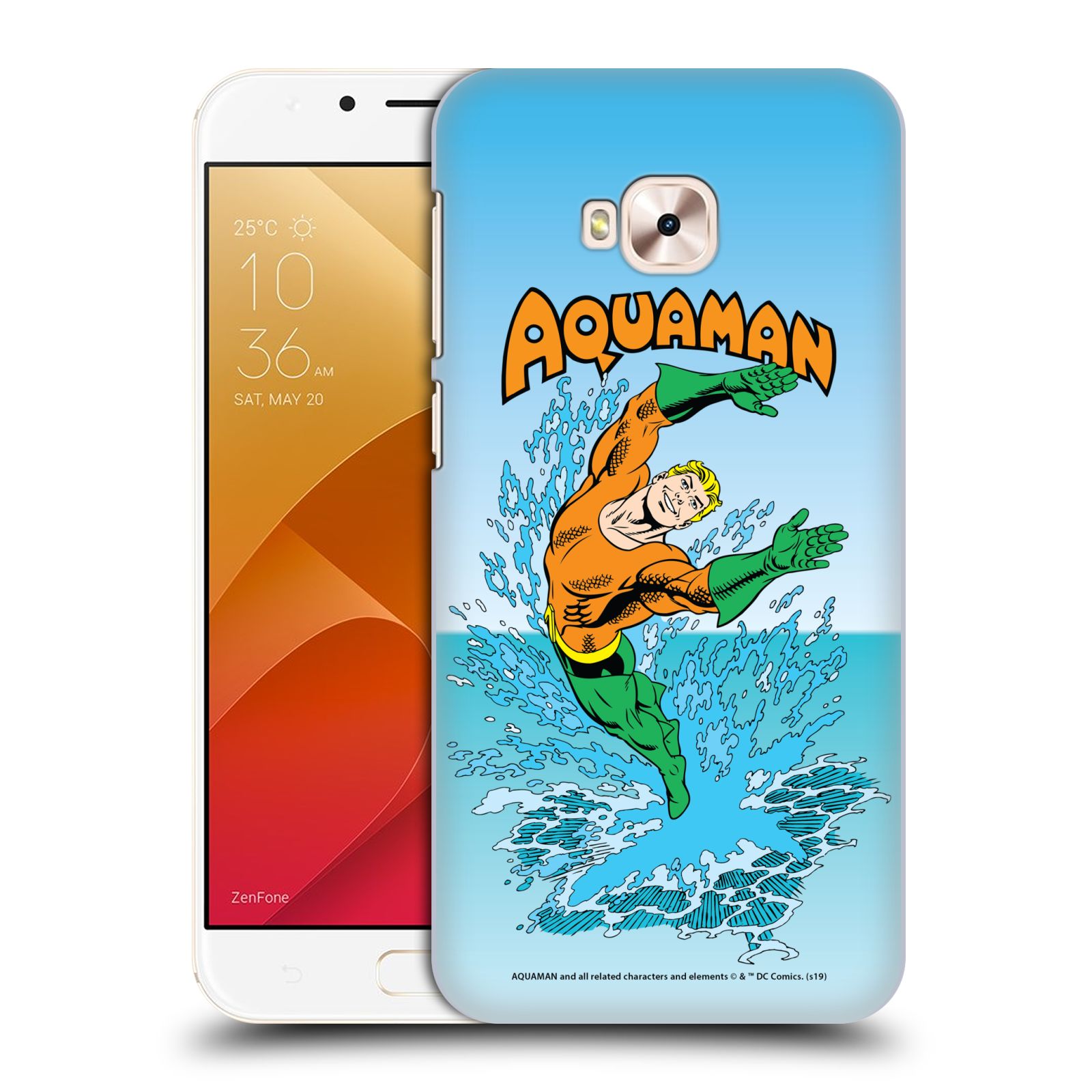 Zadní obal pro mobil Asus Zenfone 4 Selfie Pro ZD552KL - HEAD CASE - Aquaman