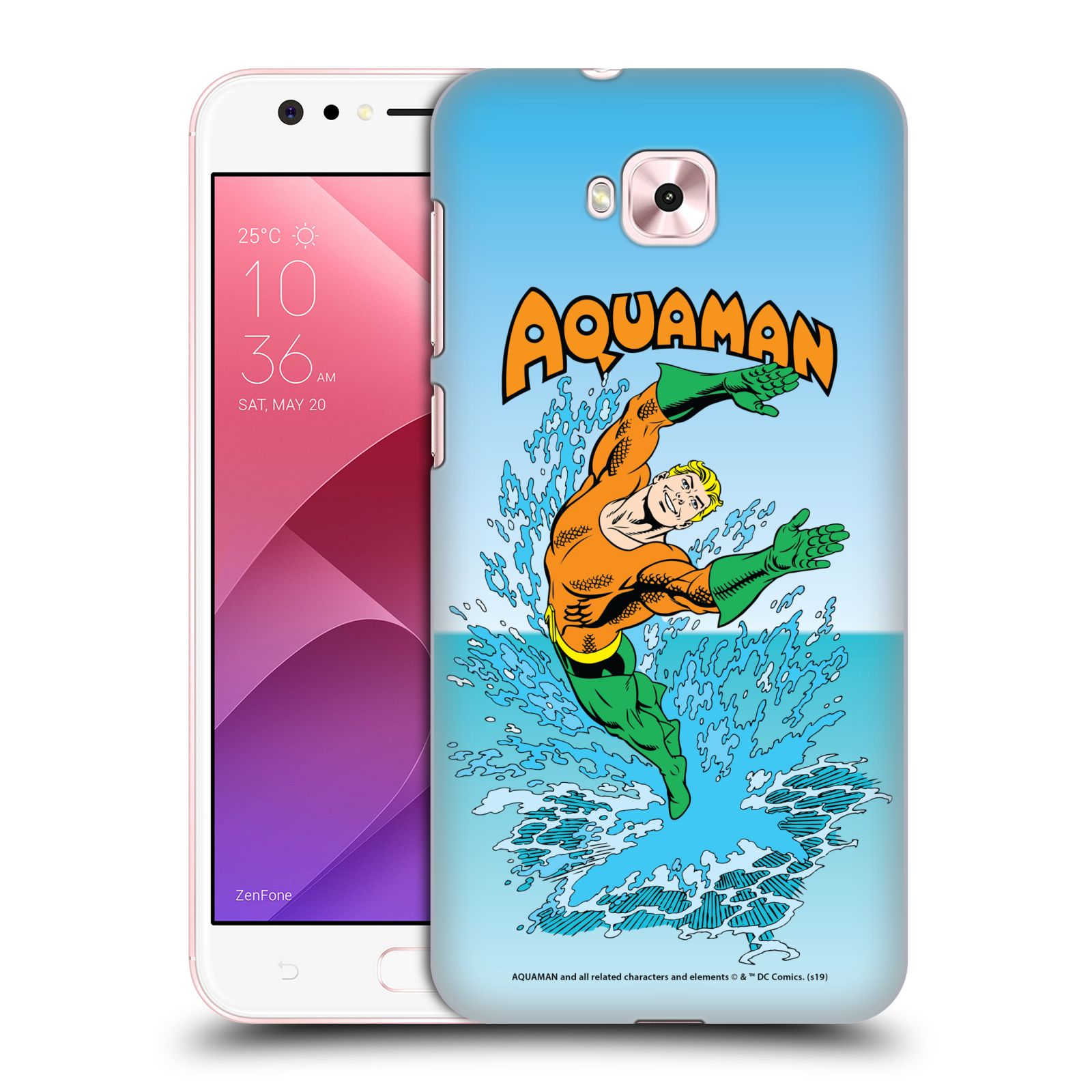 Zadní obal pro mobil Asus Zenfone 4 Selfie ZD553KL - HEAD CASE - Aquaman