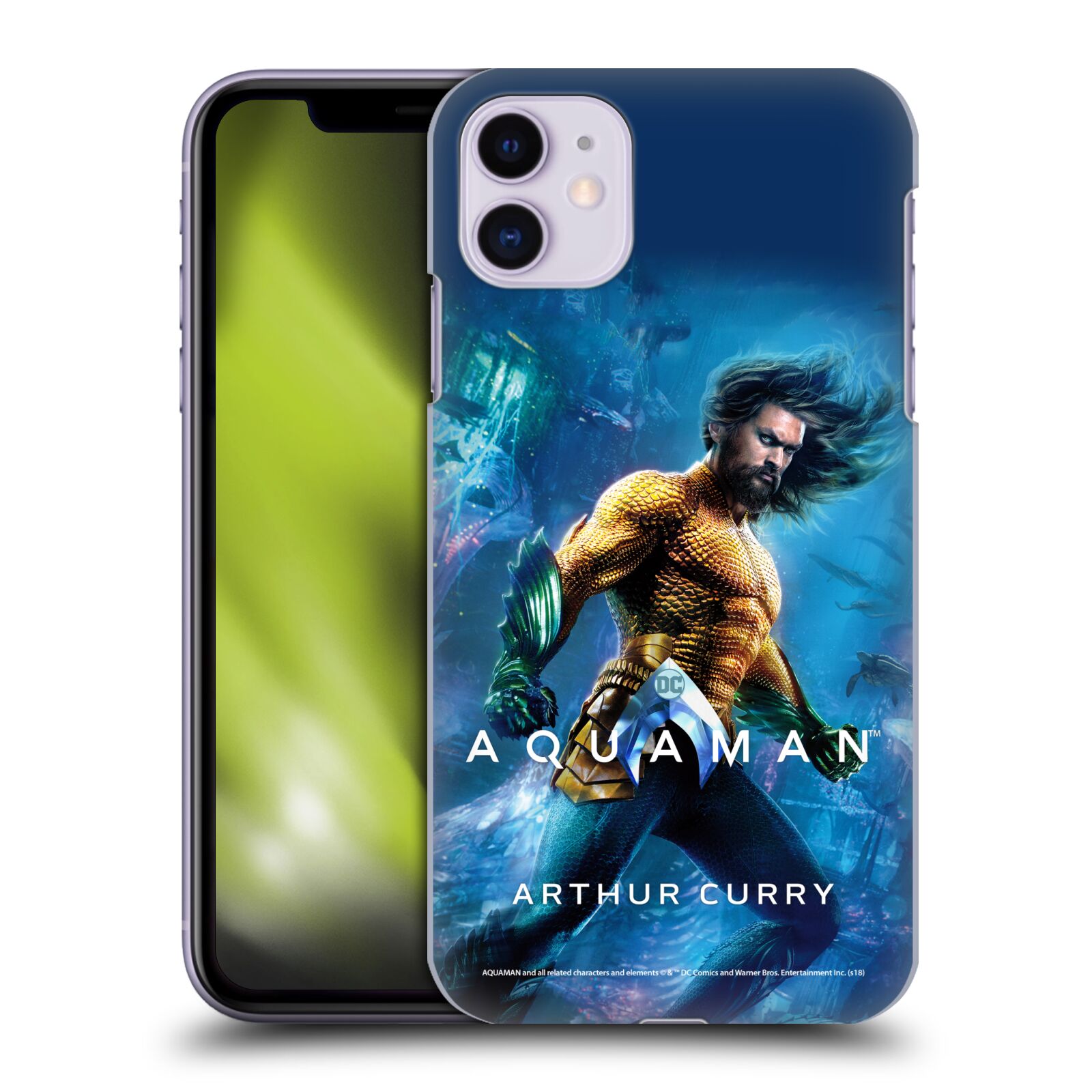 Zadní obal pro mobil Apple Iphone 11 - HEAD CASE - Aquaman - Arthur Curry
