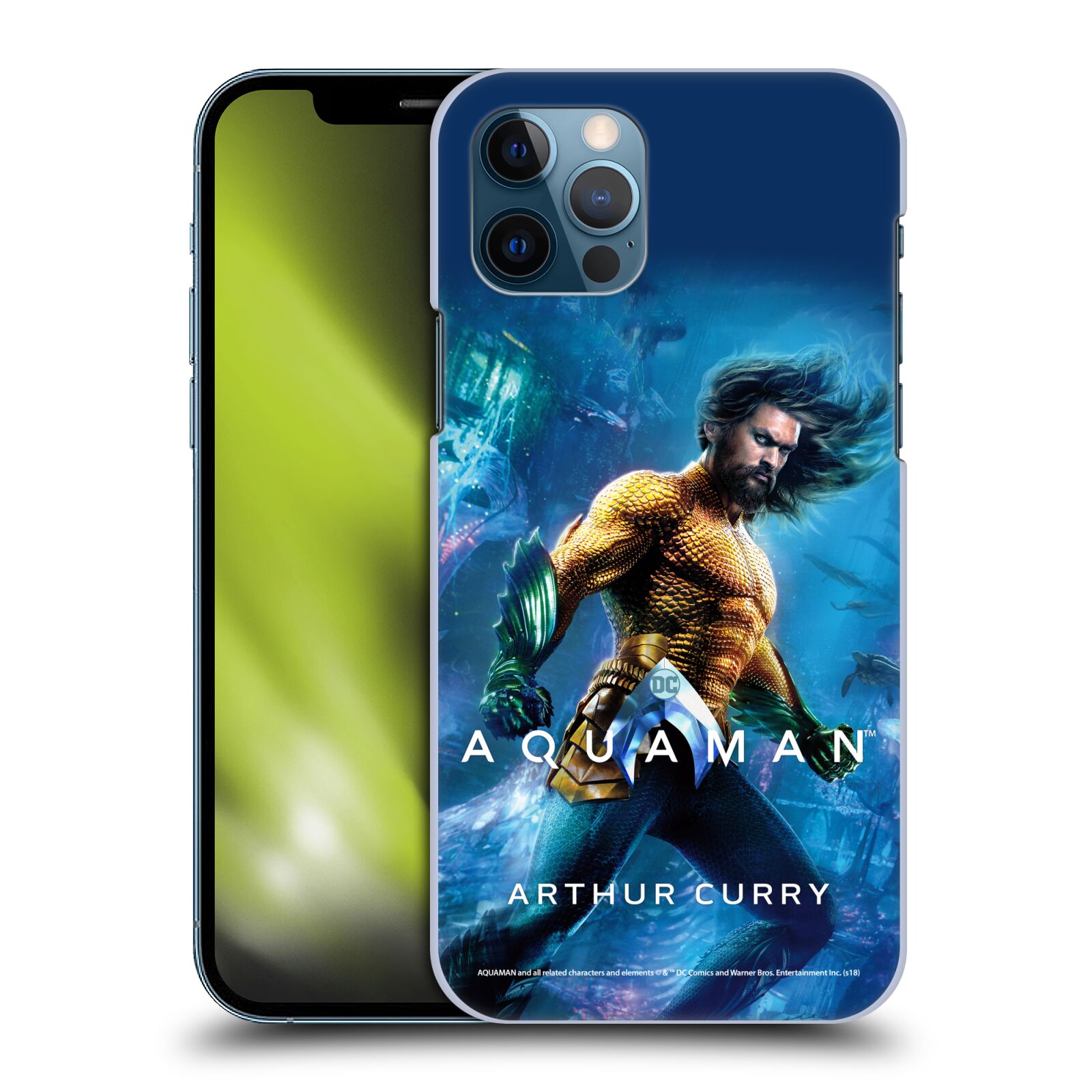 Zadní obal pro mobil Apple iPhone 12 / iPhone 12 Pro - HEAD CASE - Aquaman - Arthur Curry