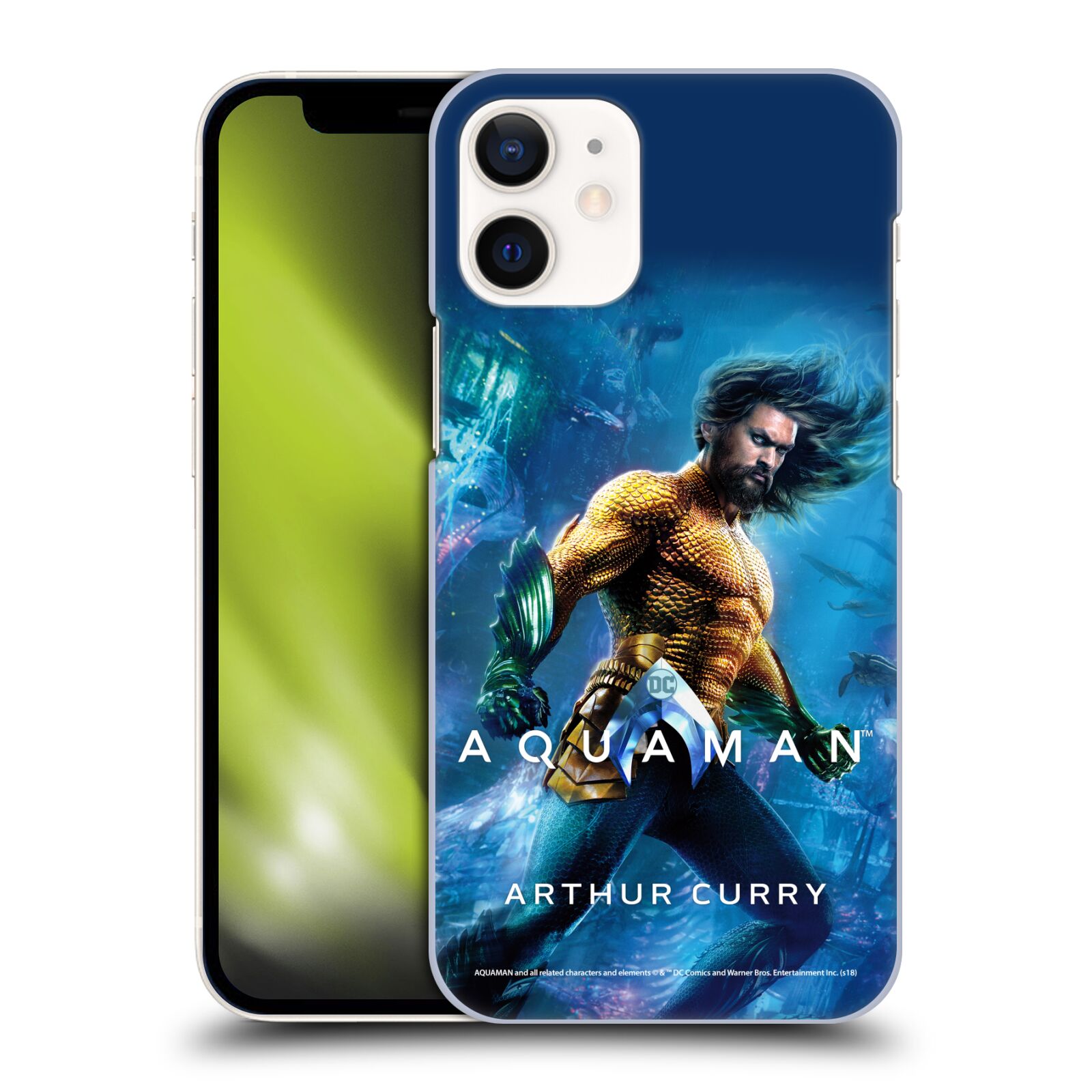 Zadní obal pro mobil Apple iPhone 12 MINI - HEAD CASE - Aquaman - Arthur Curry