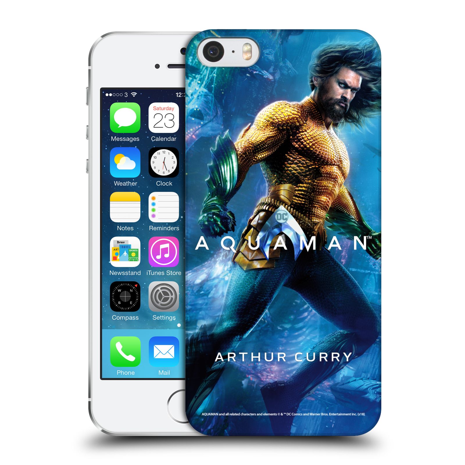 Zadní obal pro mobil Apple Iphone 5/5S/SE 2015 - HEAD CASE - Aquaman - Arthur Curry