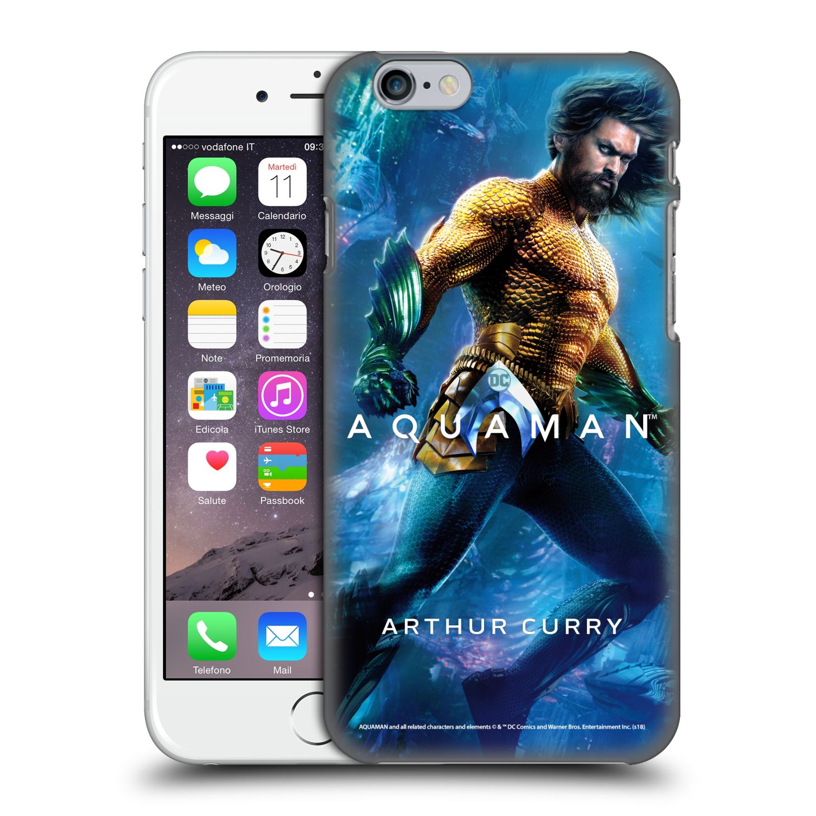 Zadní obal pro mobil Apple Iphone 6/6S - HEAD CASE - Aquaman - Arthur Curry