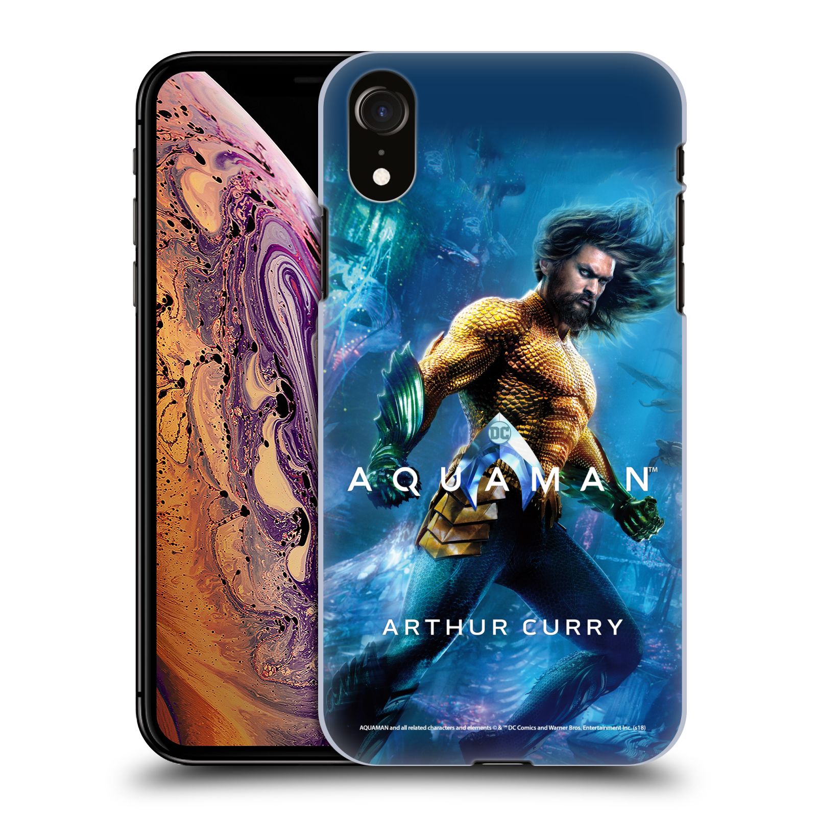 Zadní obal pro mobil Apple Iphone XR - HEAD CASE - Aquaman - Arthur Curry
