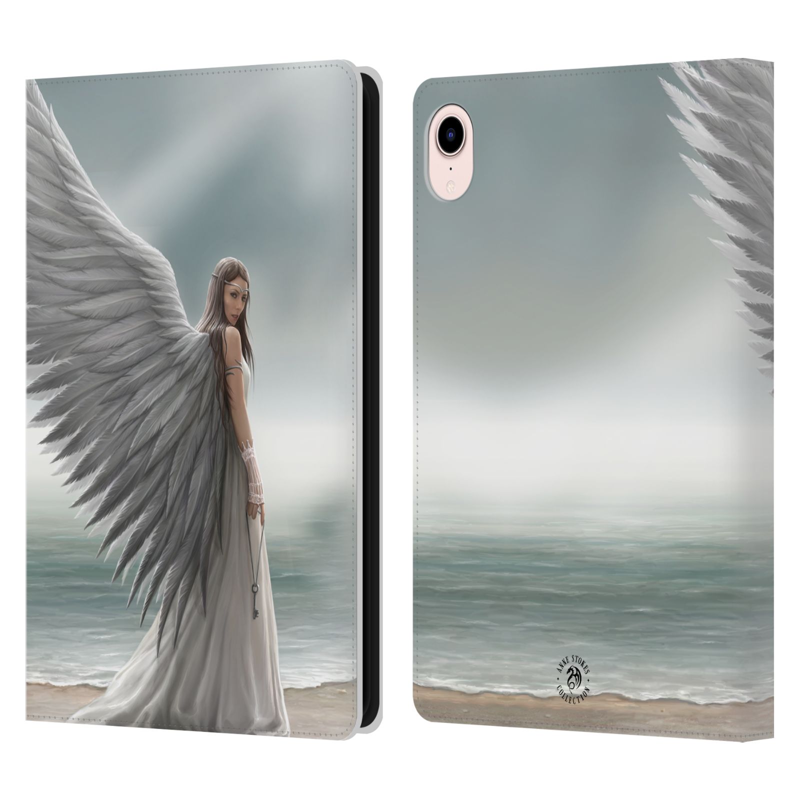 Pouzdro pro tablet Apple Ipad MINI (2021) - HEAD CASE -  fantasy - anděl na pláži