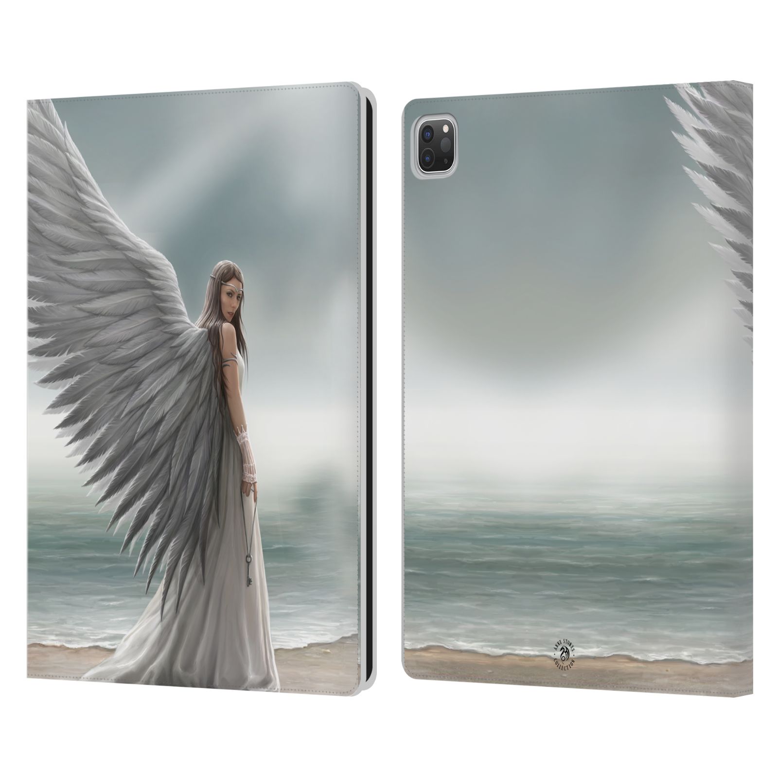 Pouzdro pro tablet Apple Ipad Pro 12.9 - HEAD CASE -  fantasy - anděl na pláži