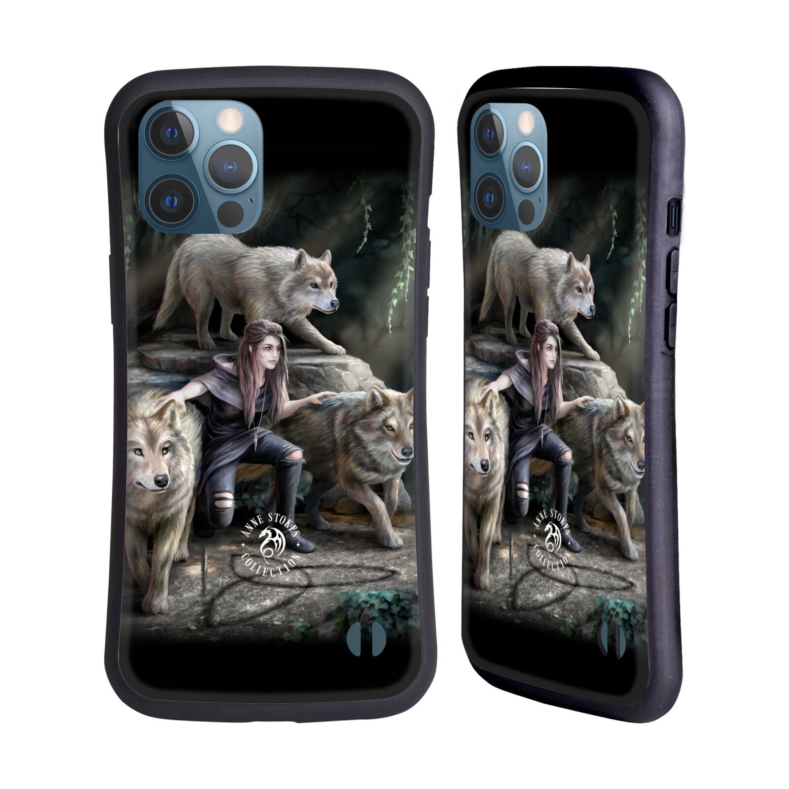 Odolný zadní obal pro mobil Apple iPhone 12 PRO MAX - HEAD CASE - Anne Stokes - Síla vlka