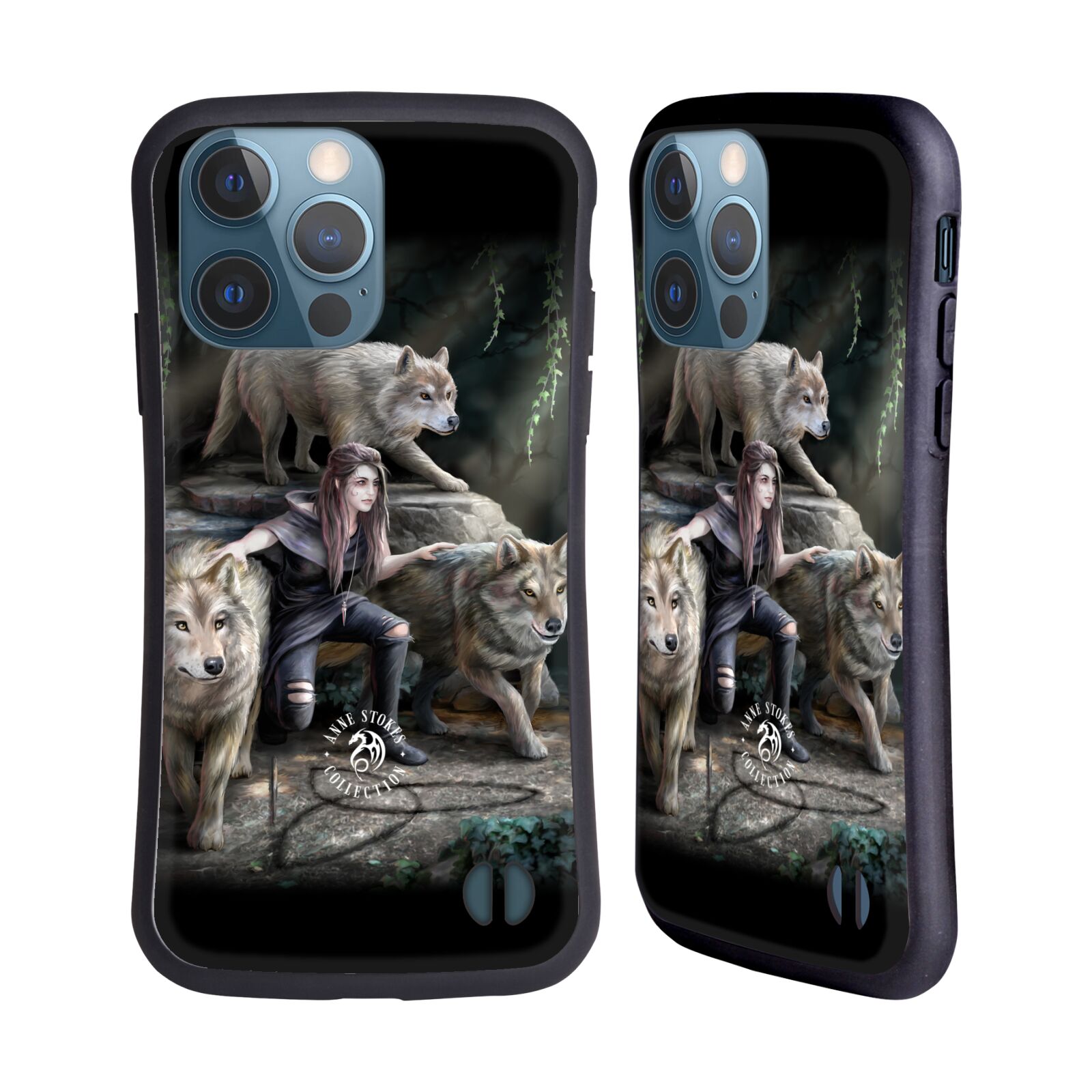 Odolný zadní obal pro mobil Apple iPhone 13 PRO - HEAD CASE - Anne Stokes - Síla vlka