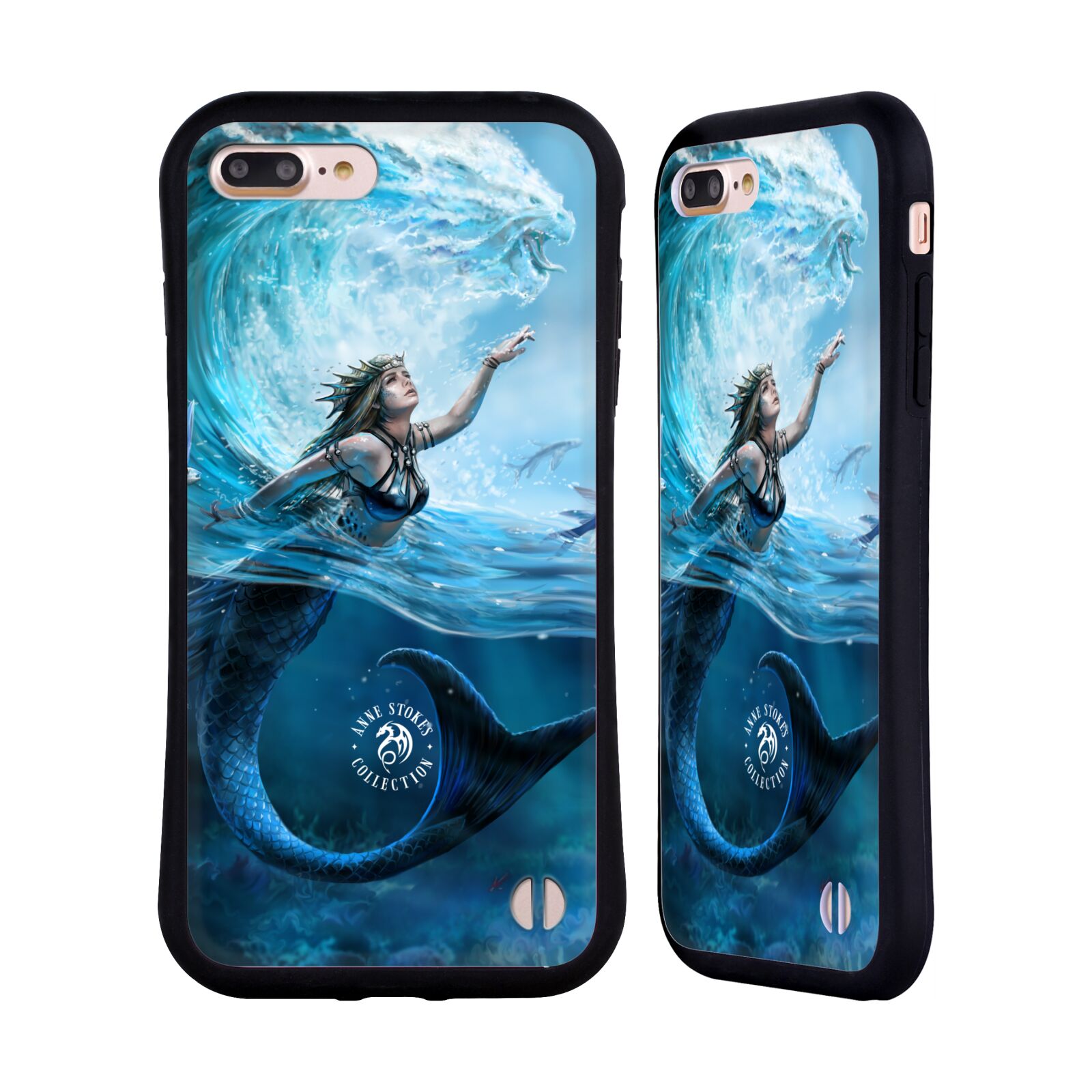 Odolný zadní obal pro mobil Apple Iphone 7+ /  8+ - HEAD CASE - Anne Stokes - Mořská víla