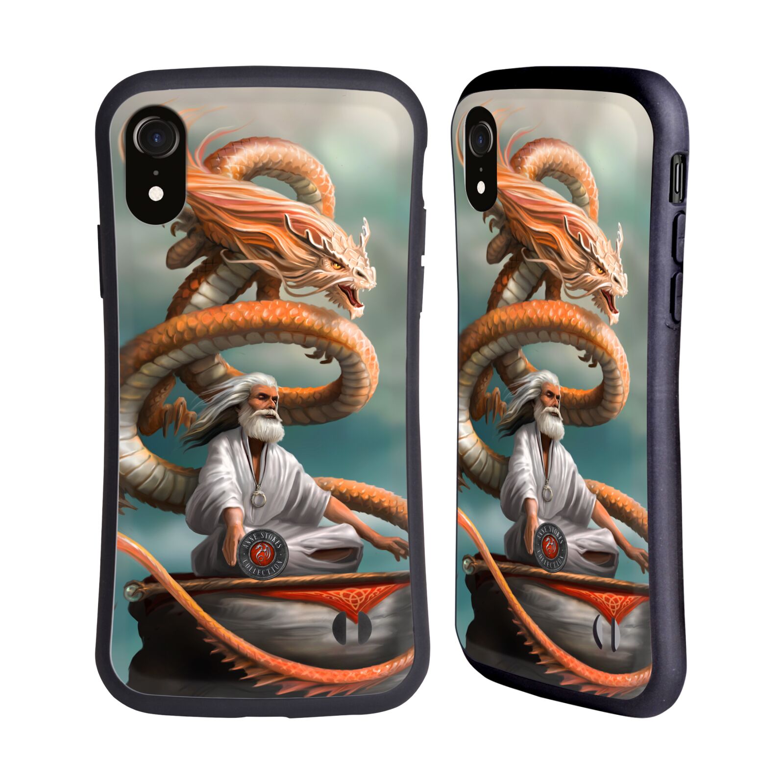 Odolný zadní obal pro mobil Apple Iphone XR - HEAD CASE - Anne Stokes - Dračí strážce