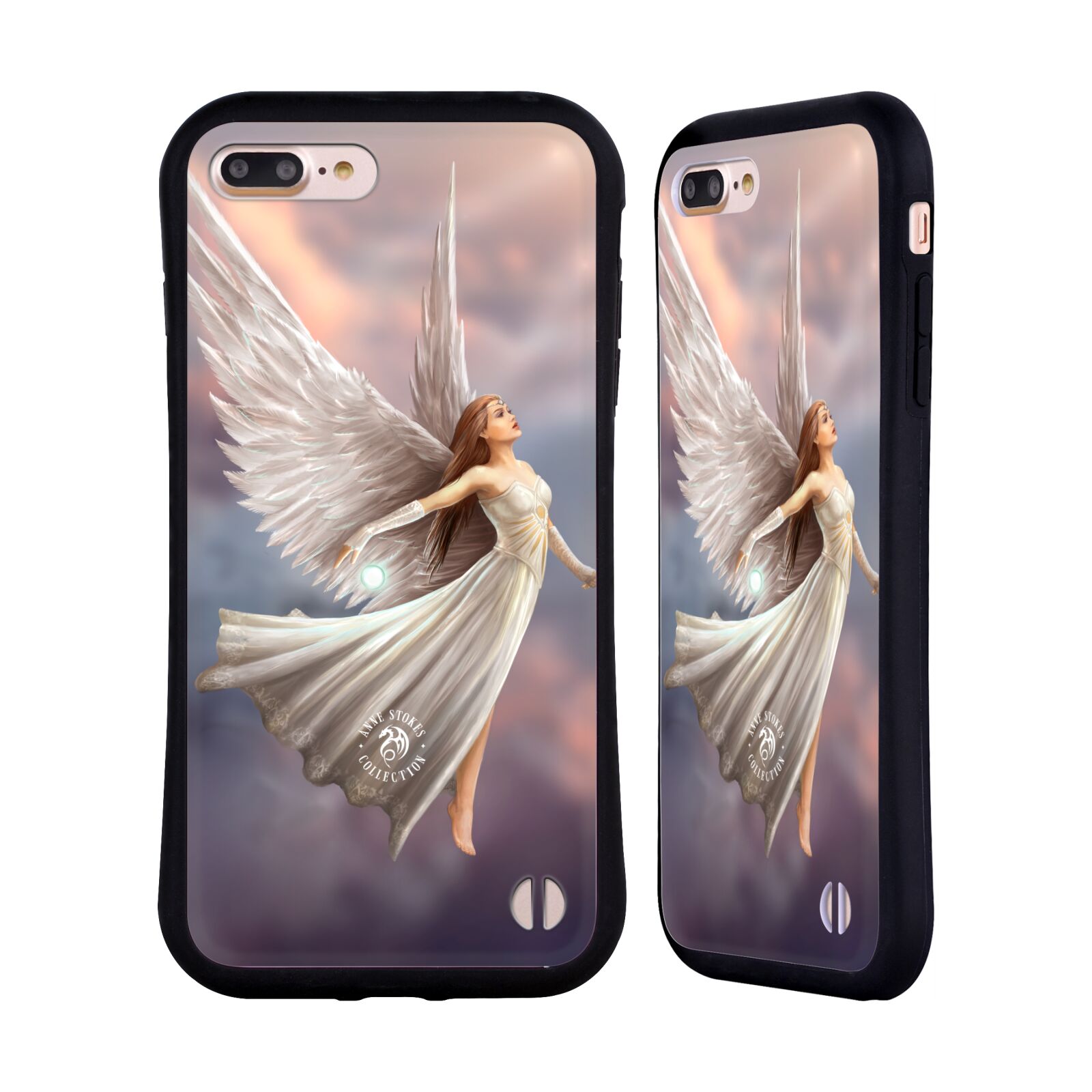 Odolný zadní obal pro mobil Apple Iphone 7+ /  8+ - HEAD CASE - Anne Stokes - andělé a víly