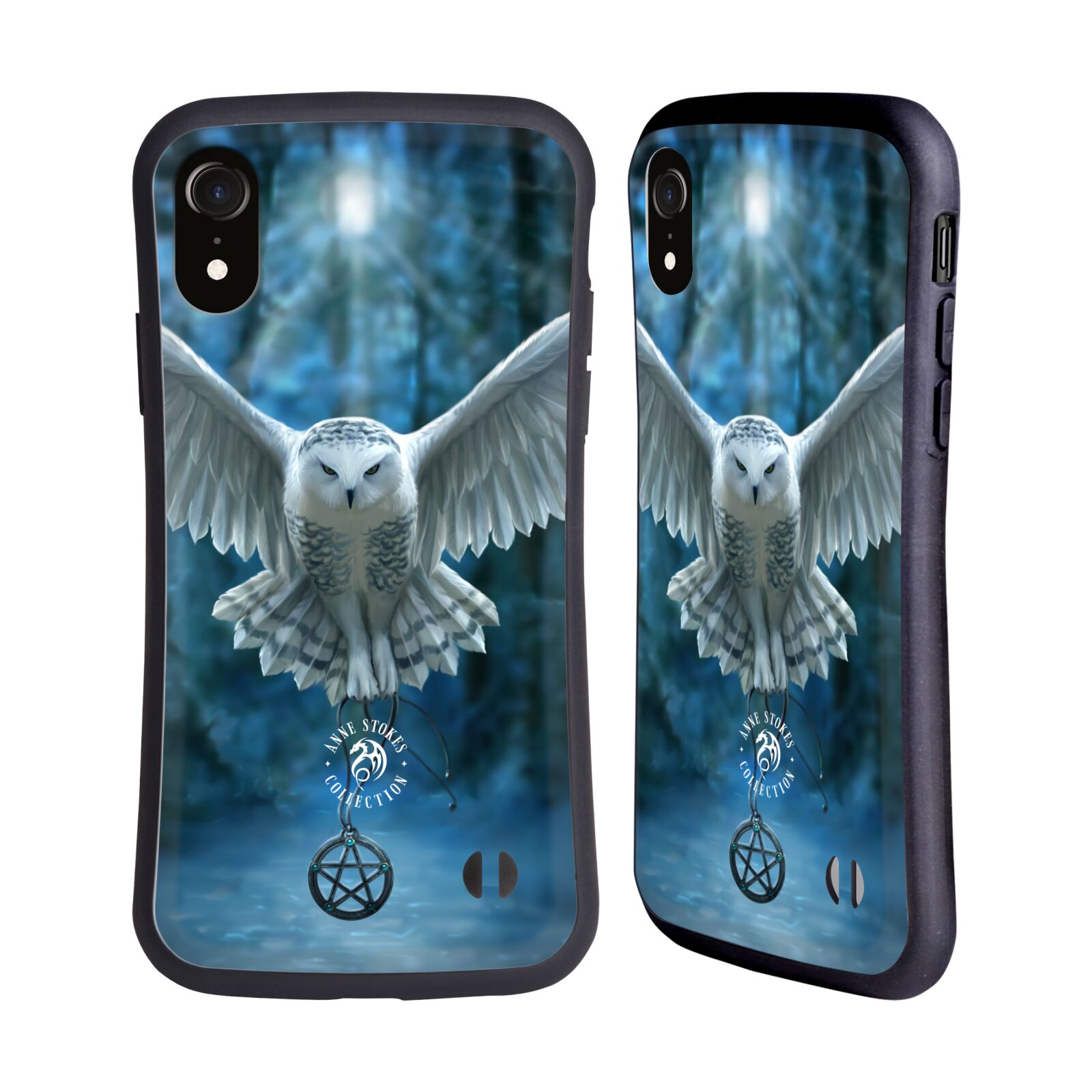 Odolný zadní obal pro mobil Apple Iphone XR - HEAD CASE - Anne Stokes - Magická sova