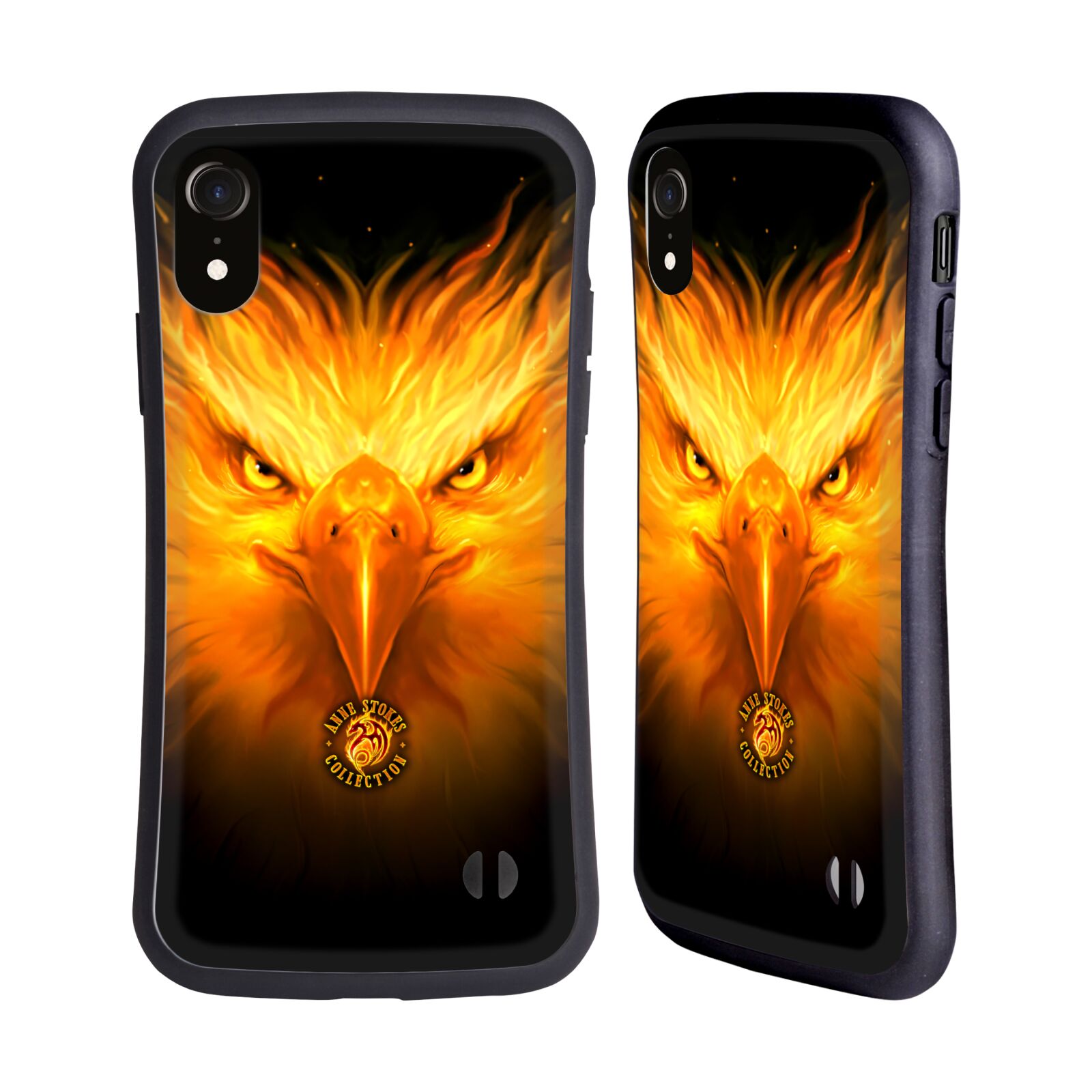 Odolný zadní obal pro mobil Apple Iphone XR - HEAD CASE - Anne Stokes - Hlava Fénixe