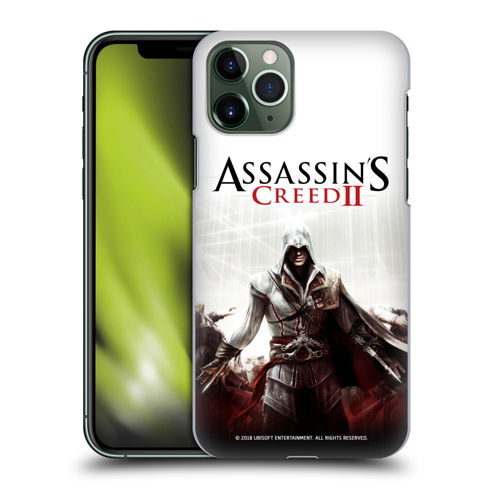 Zadní obal pro mobil Apple Iphone 11 PRO - HEAD CASE - Assassins Creed II - Ezio bojový postoj