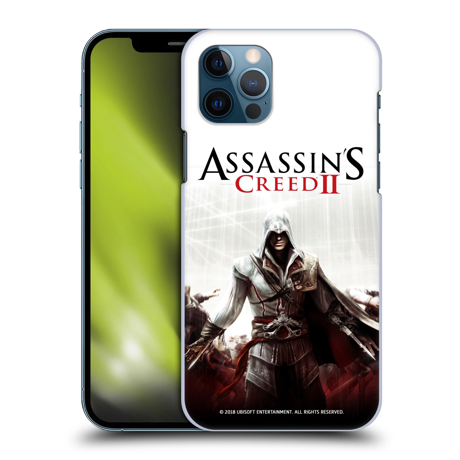 Zadní obal pro mobil Apple iPhone 12 / iPhone 12 Pro - HEAD CASE - Assassins Creed II - Ezio bojový postoj