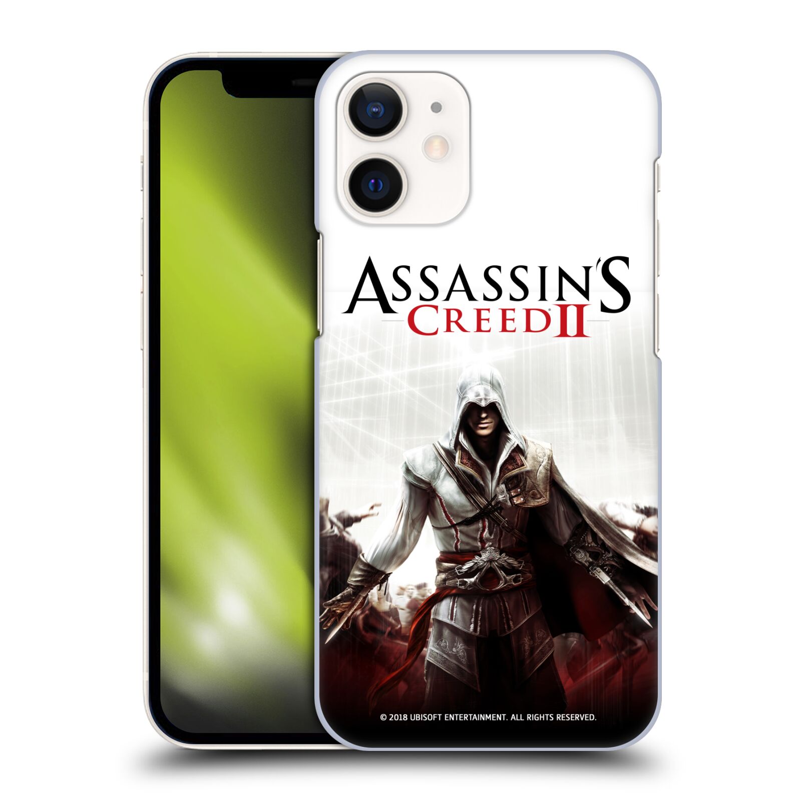 Zadní obal pro mobil Apple iPhone 12 MINI - HEAD CASE - Assassins Creed II - Ezio bojový postoj