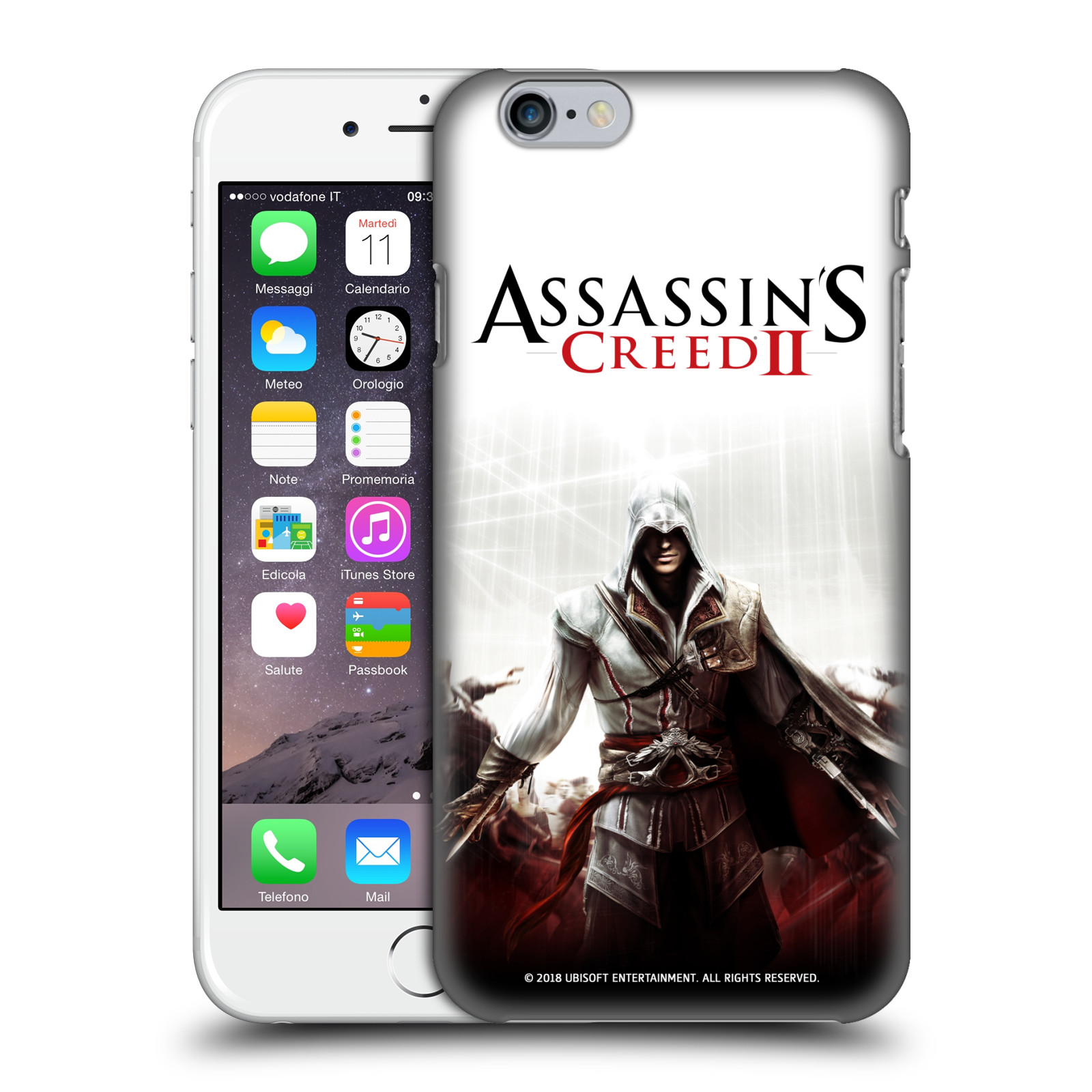Zadní obal pro mobil Apple Iphone 6/6S - HEAD CASE - Assassins Creed II - Ezio bojový postoj