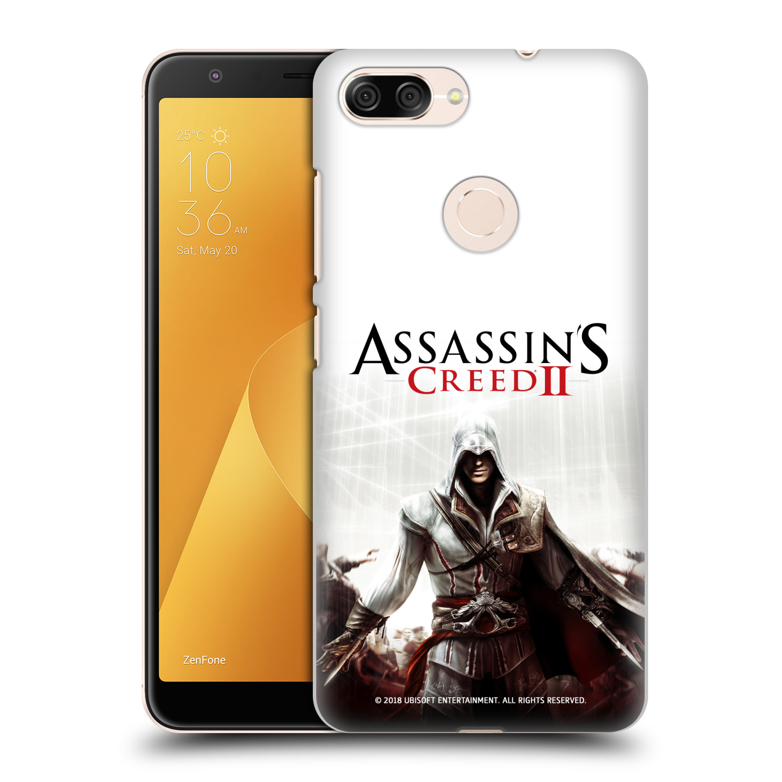 Zadní obal pro mobil Asus Zenfone Max Plus (M1) - HEAD CASE - Assassins Creed II - Ezio bojový postoj