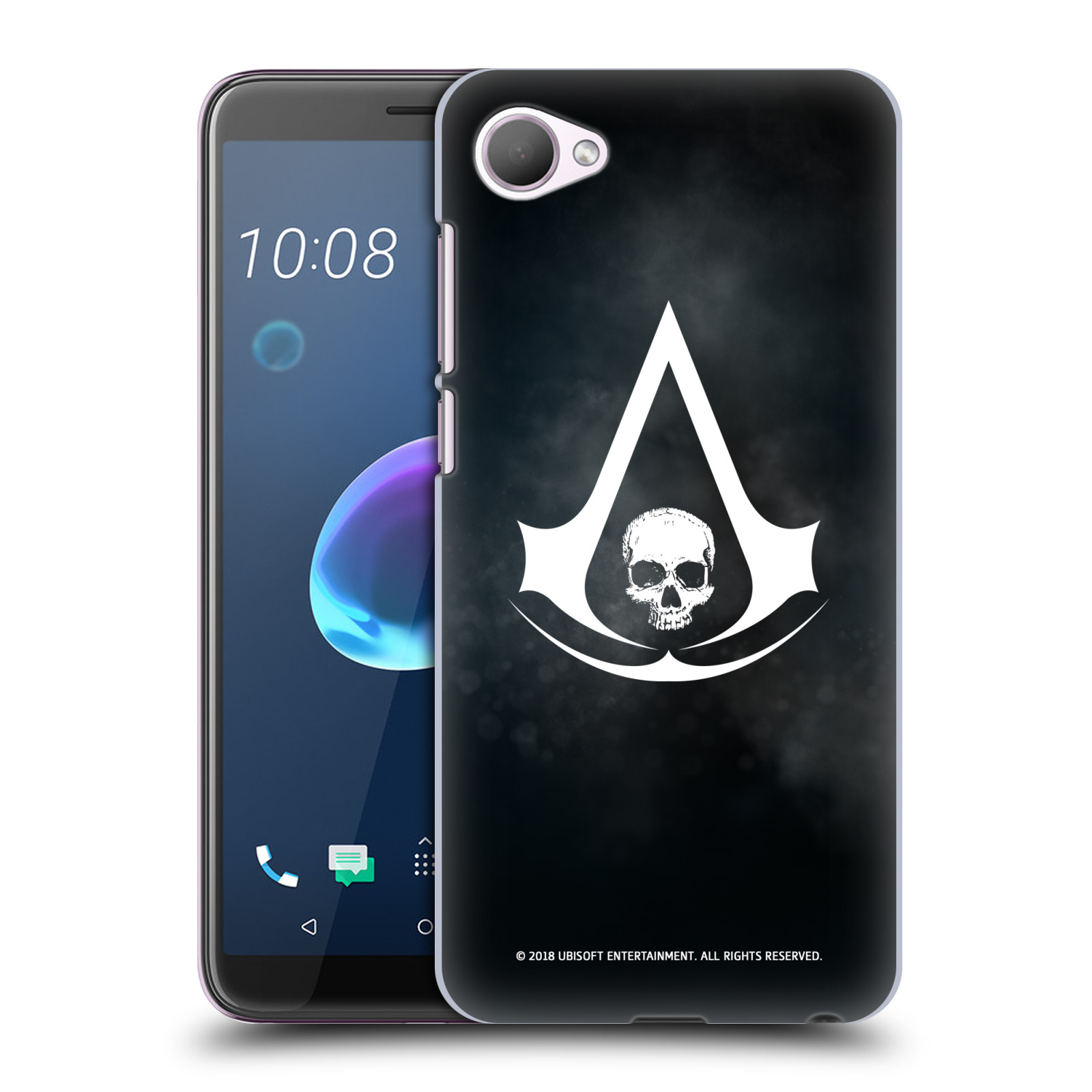 Pouzdro na mobil HTC Desire 12 / Desire 12 DUAL SIM - HEAD CASE - Assasins Creed Black Flag - Velký znak