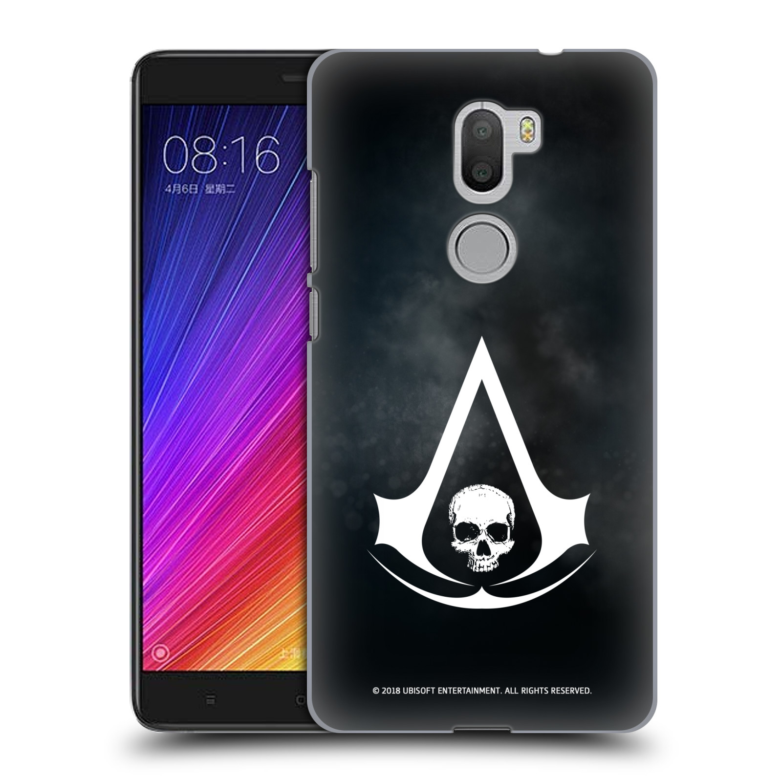Pouzdro na mobil Xiaomi Mi5s PLUS - HEAD CASE - Assasins Creed Black Flag - Velký znak