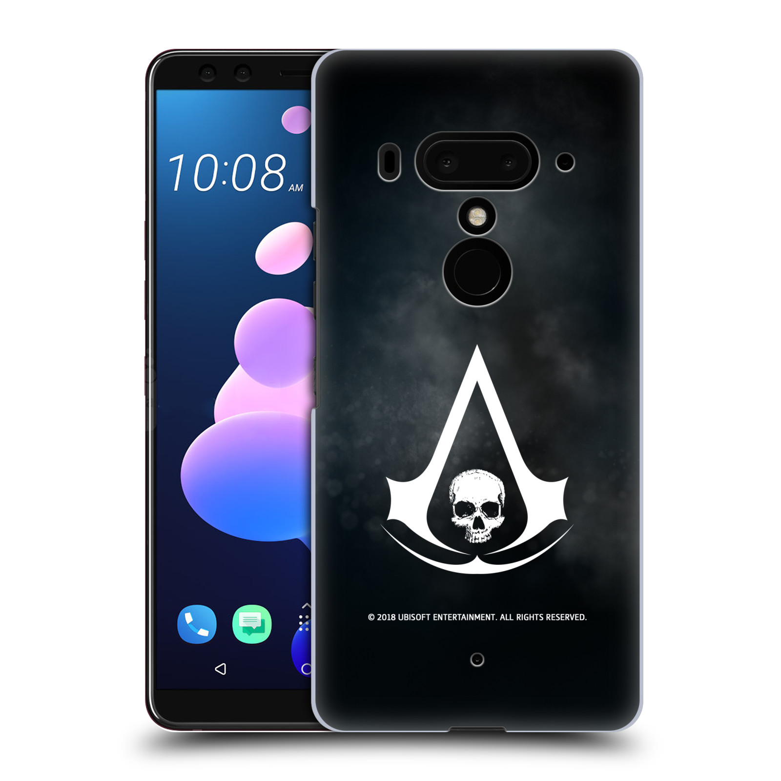 Pouzdro na mobil HTC U 12 PLUS / U 12+ DUAL SIM - HEAD CASE - Assasins Creed Black Flag - Velký znak