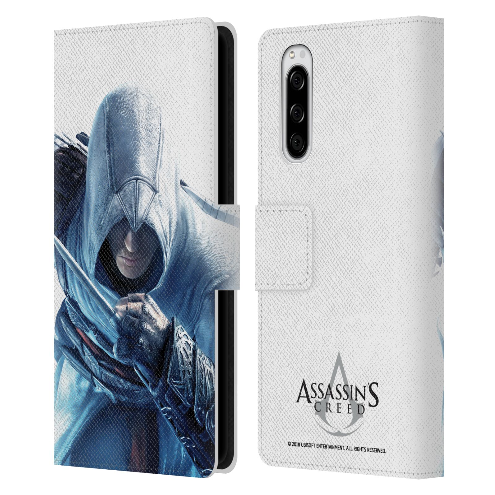 Pouzdro na mobil Sony Xperia 5 - Head Case - Assasins Creed zahalený Altar