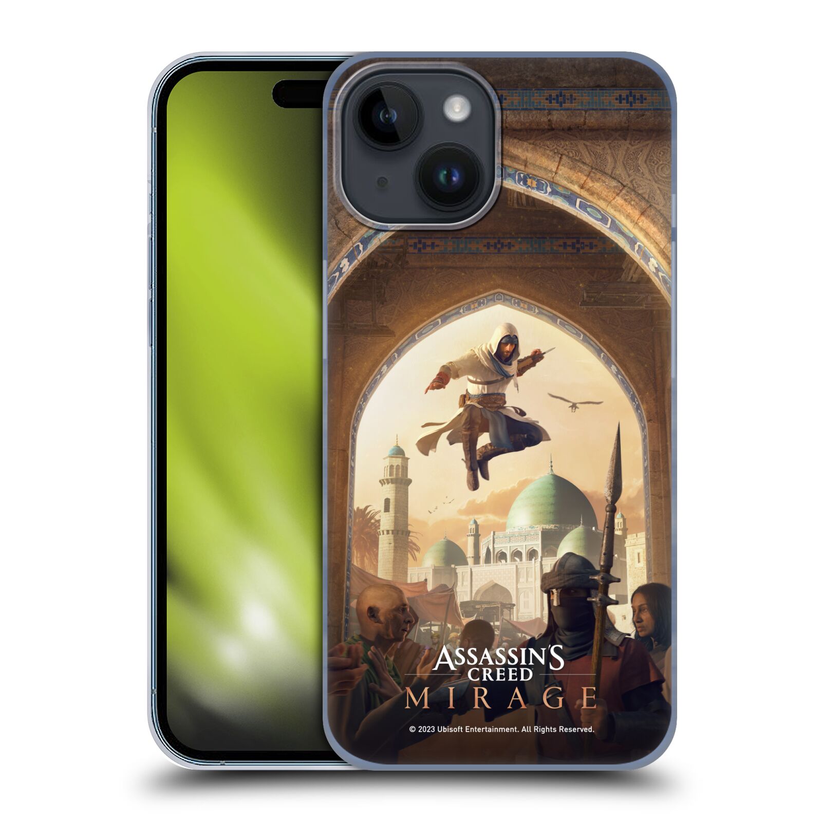 Plastový obal HEAD CASE na mobil Apple Iphone 15  - Assassin's Creed Mirage - skokan