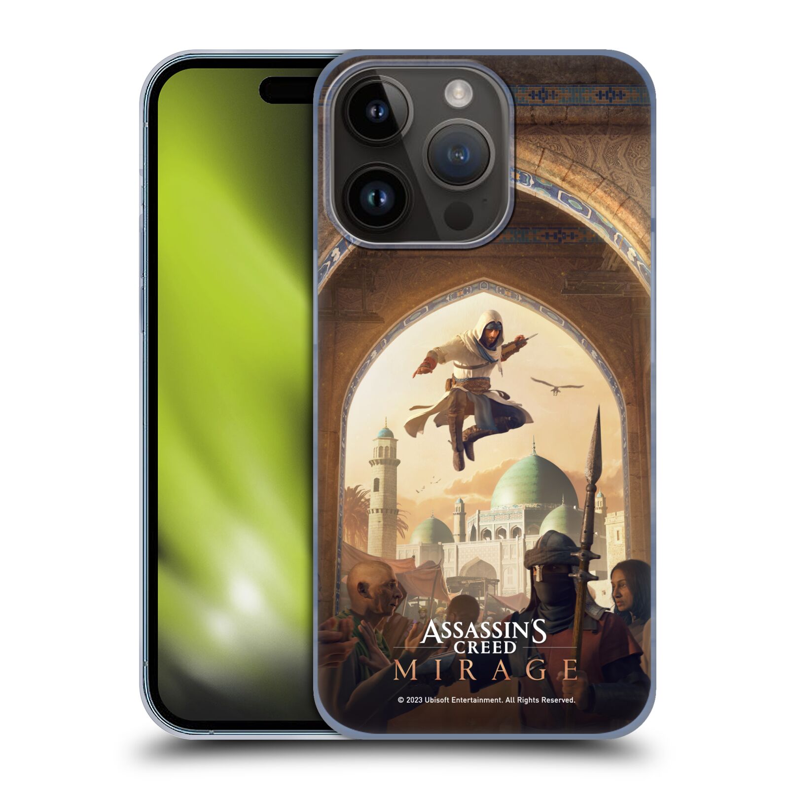 Plastový obal HEAD CASE na mobil Apple Iphone 15 Pro  - Assassin's Creed Mirage - skokan